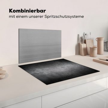 MuchoWow Herdblende-/Abdeckplatte Beton - Grau - Retro - Zement - Textur, Vinyl, (1 tlg), 65x52 cm, Mobile Arbeitsfläche nutzbar, Ceranfeldabdeckung