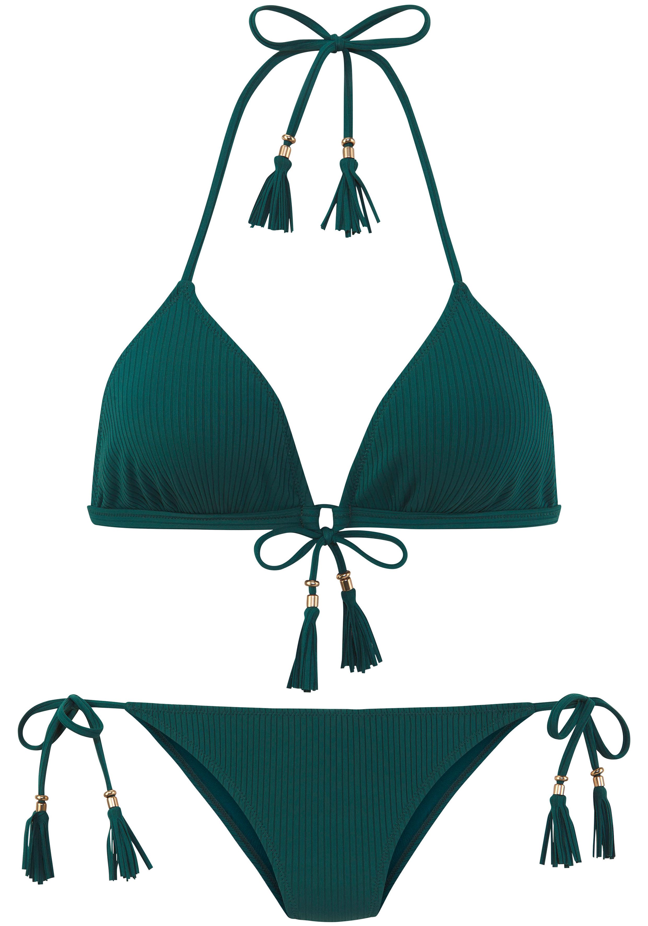 Elbsand Triangel-Bikini aus trendiger Rippware günstig online kaufen