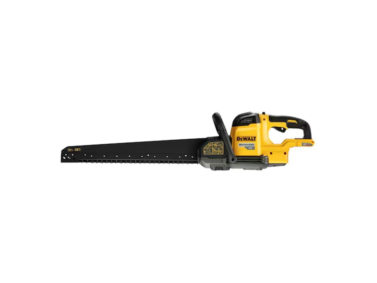DeWalt Doppelblattsäge Flexvolt 54V, Basisv., ohne Akku und Ladegerät, Schnittlänge: 430 mm, Schwertlänge: 500 mm