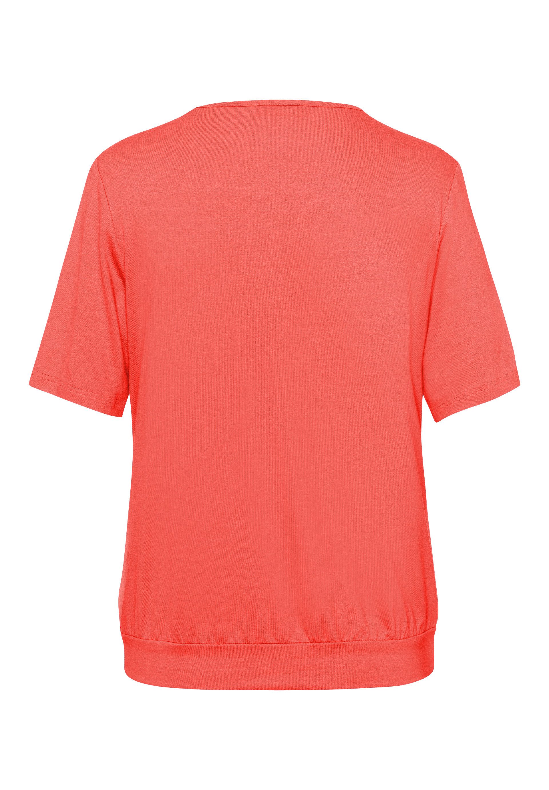 FRANK WALDER T-Shirt im Materialmix günstig online kaufen