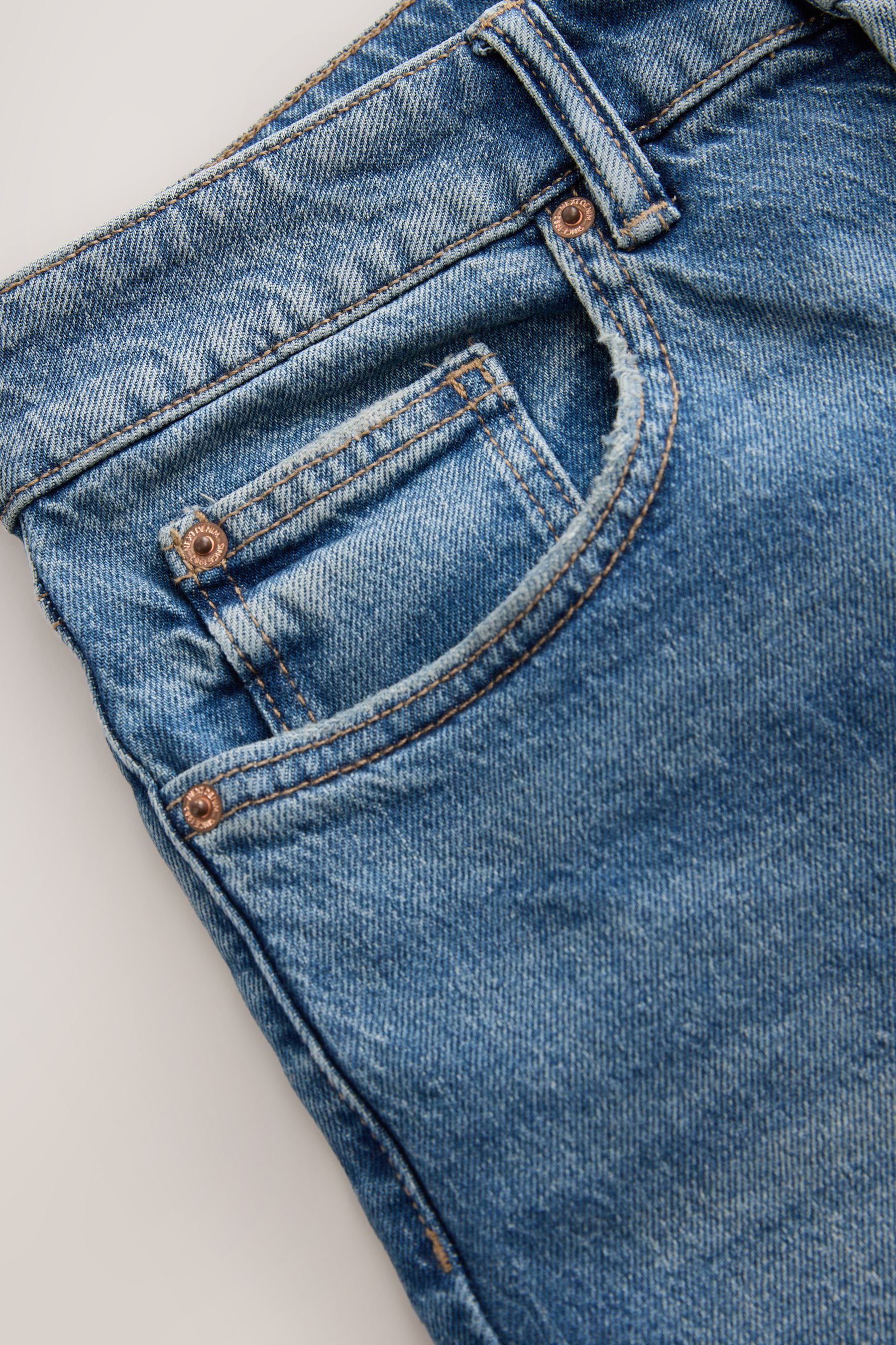Next Jeansshorts Jeansshorts, Kurzgröße (1-tlg)