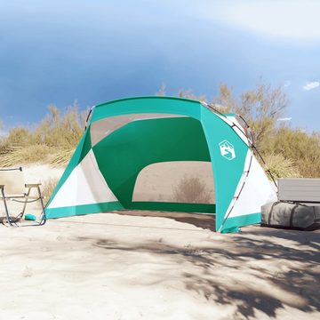 vidaXL Vorzelt Strandzelt Meergrün 274x178x170/148 cm 185T Taft, (1 tlg)