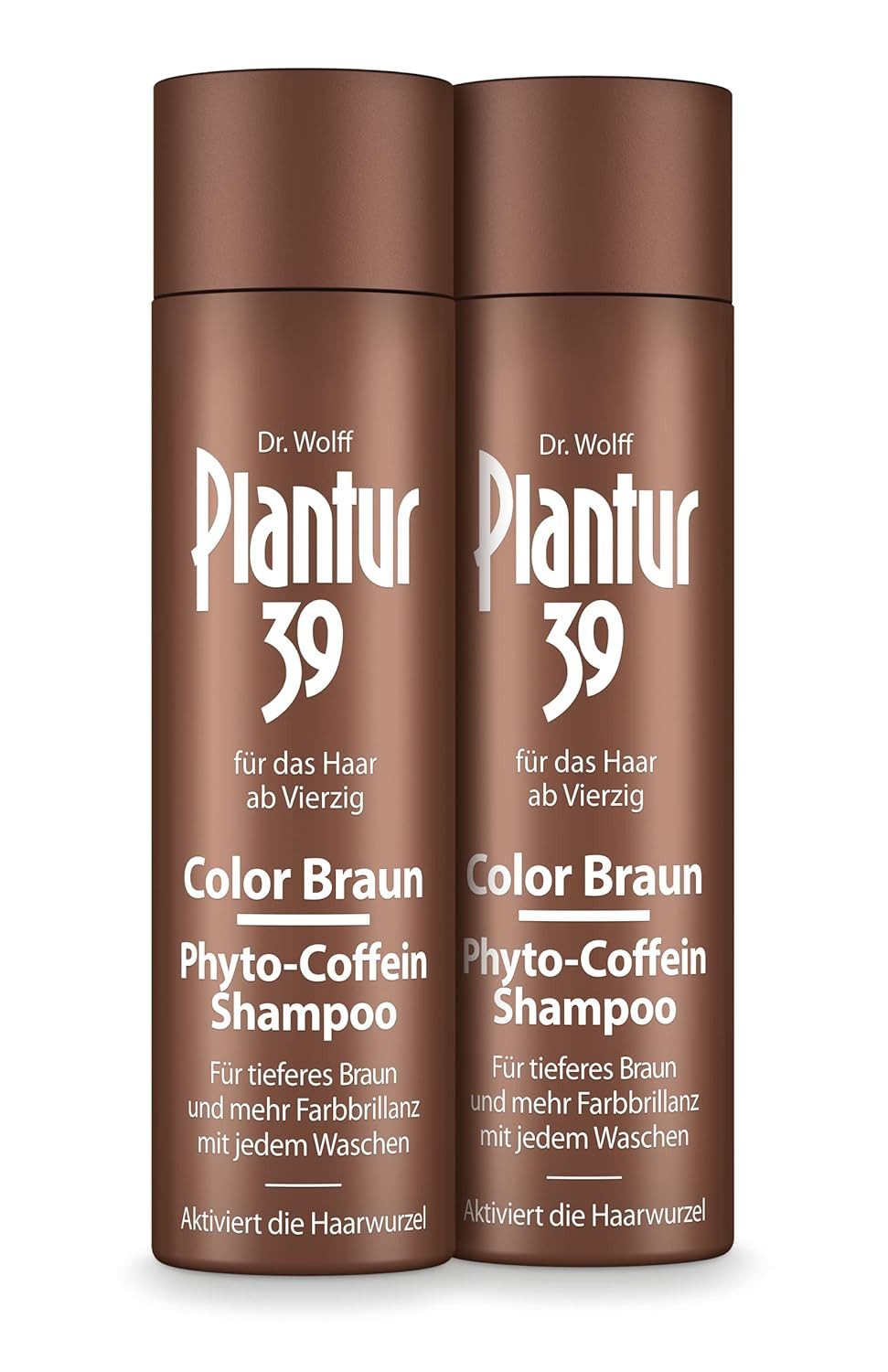 Plantur 39 Haarshampoo Color Braun Phyto-Coffein-Shampoo, 1-tlg.
