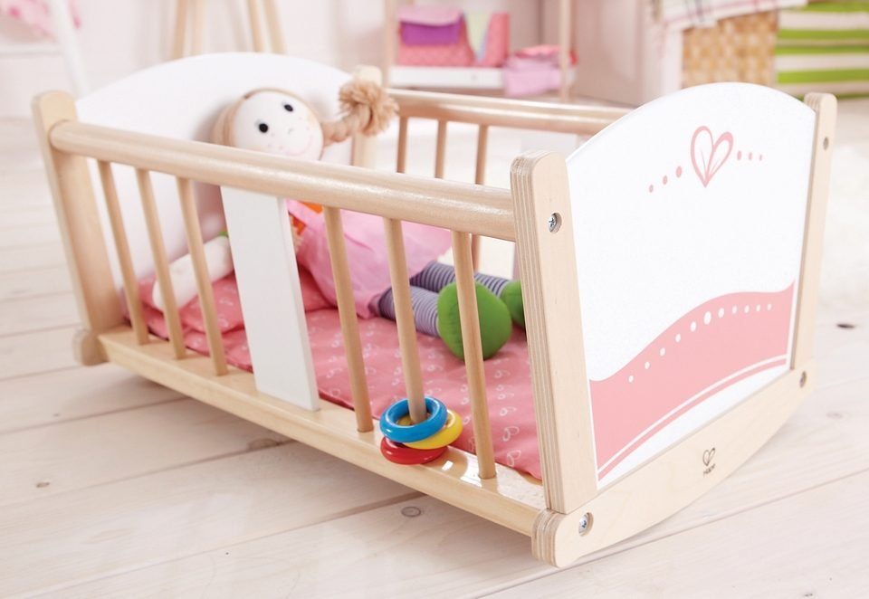 Hape Puppenwiege Schlummerwiege
