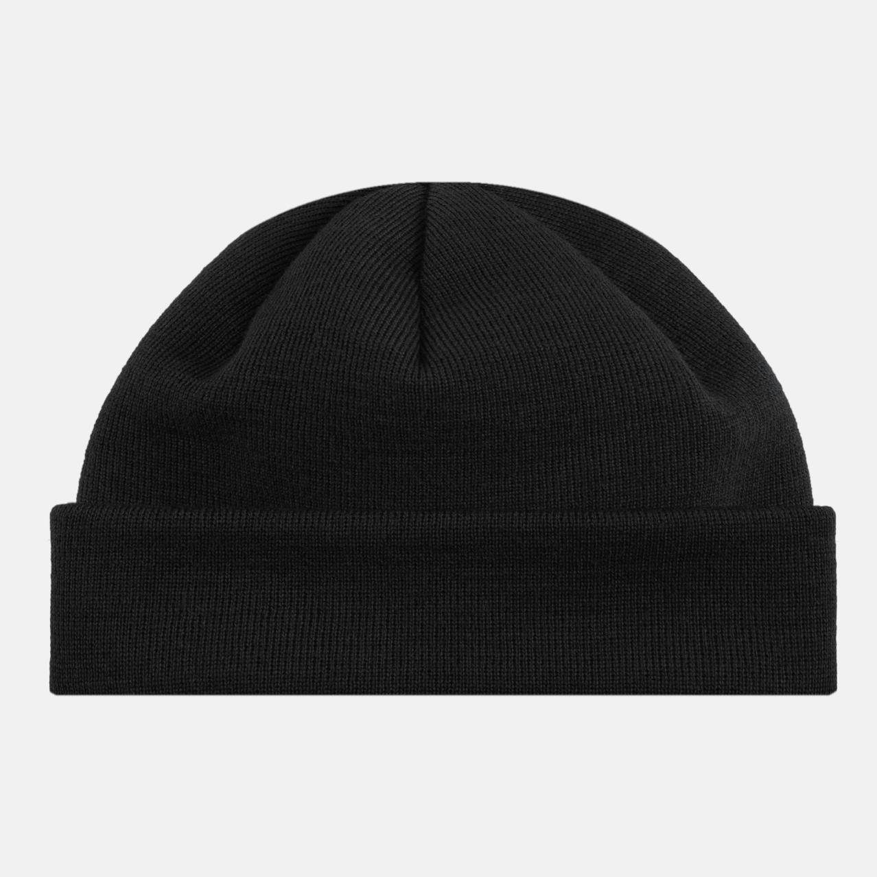 HANSEHELD Strickmütze Strickmütze Seebär Merino Dockermütze kurz flach