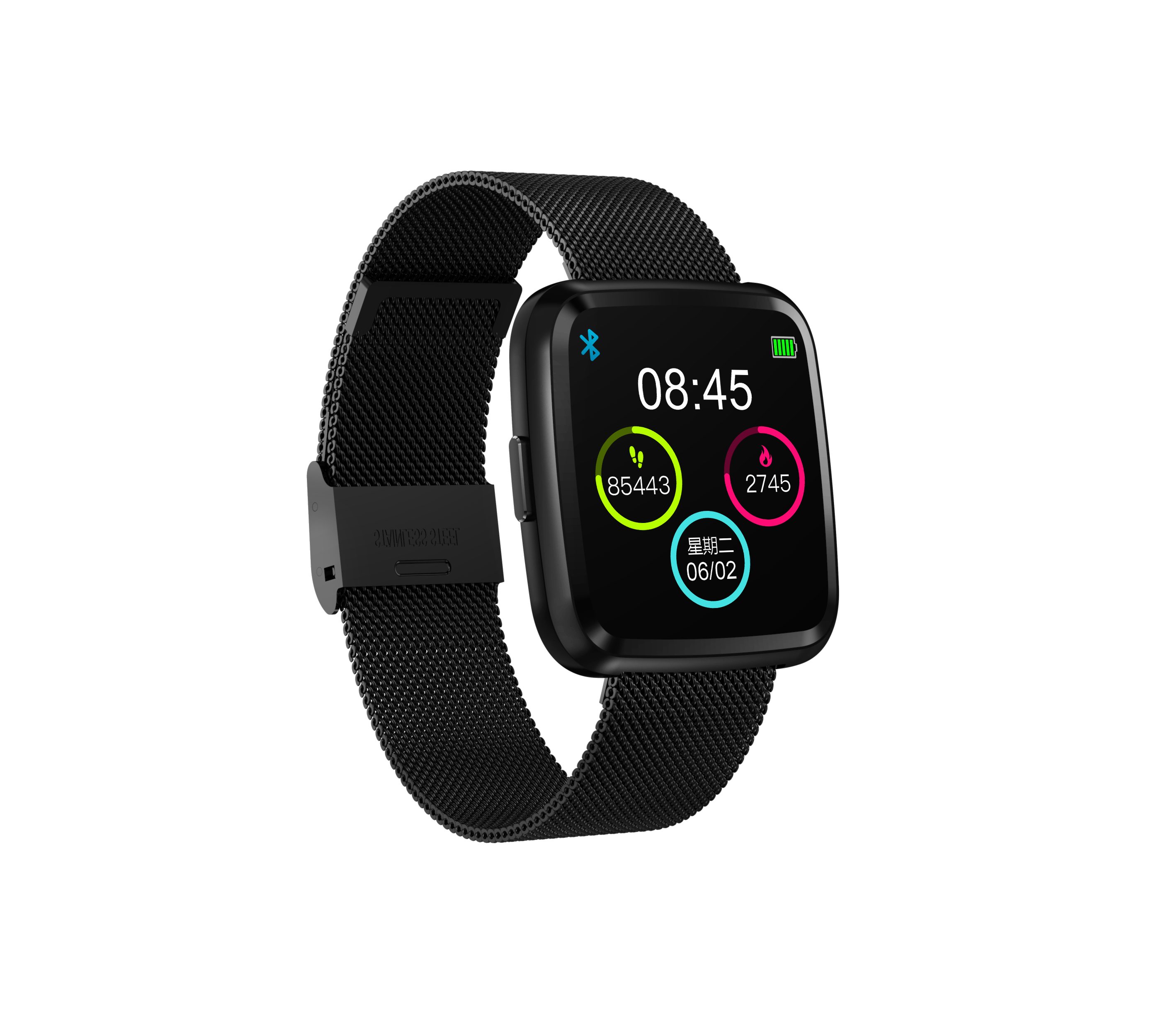 novasmart Activity Tracker runR III Smartwatch Fitness Tracker  HD-Farbbildschirm Fitness Armband Uhr mit Pulsmesser, Schlafmonitor,  Sportuhr, Schrittzähler für Android und iOS, schwarz, Metall- oder  Sportarmband erhältlich