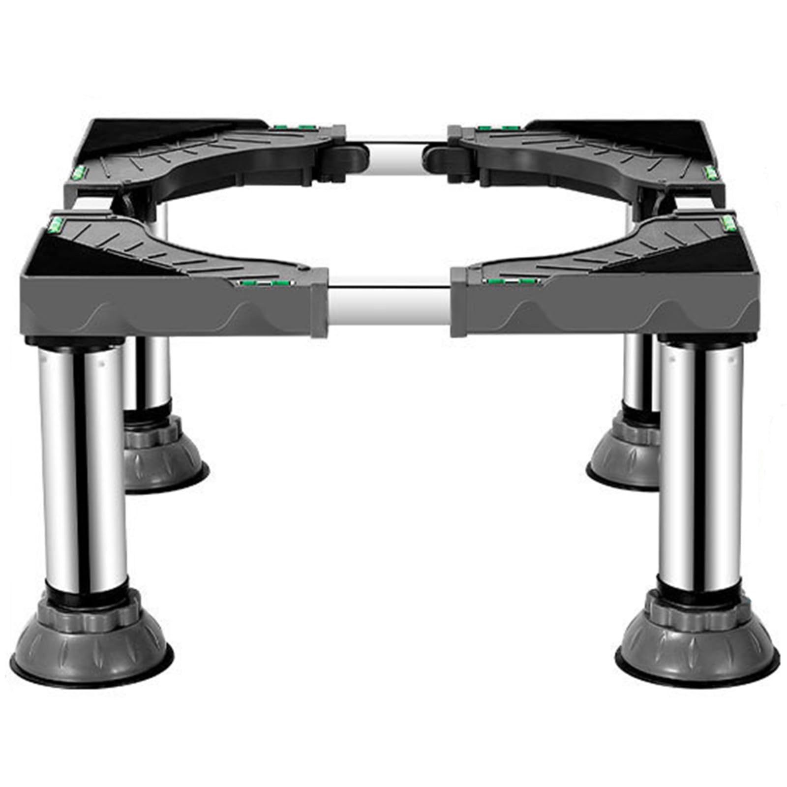 Venkuber Untergestell Verstellbarer Untergestelle, maximale Tragfähigkeit 200 kg, Haushaltsgeräte-Untergestelle-Ständer mit Dämpfungsfüßen