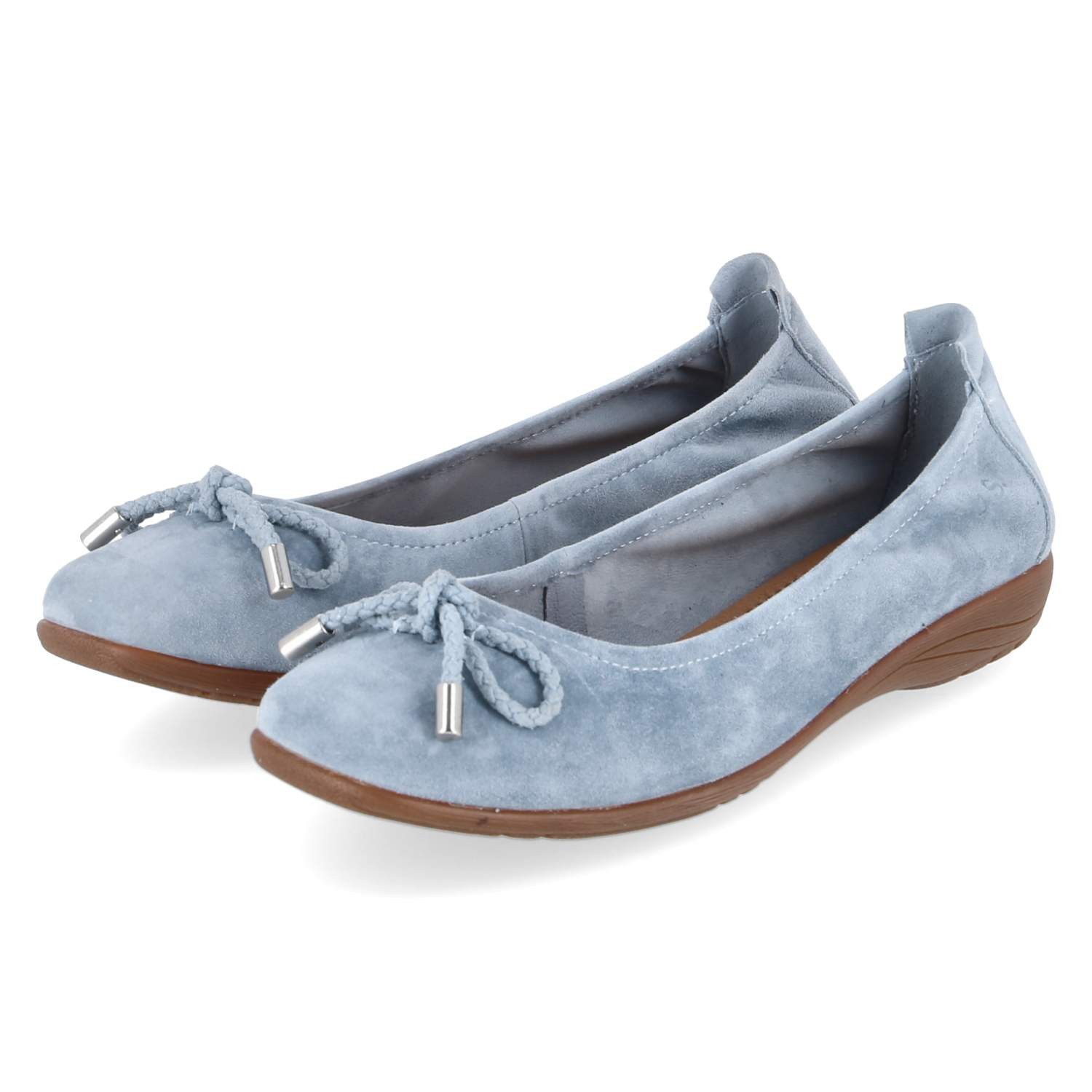 Josef Seibel Josef Seibel 74809984/535 Damen Rauleder blau Ballerina