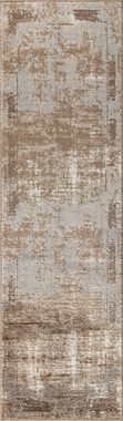 Läufer Hamsa, Leonique, rechteckig, Höhe: 9 mm, dezenter Glanz, Schrumpf-Garn-Effekt, im Vintage-Look, dichte Qualität