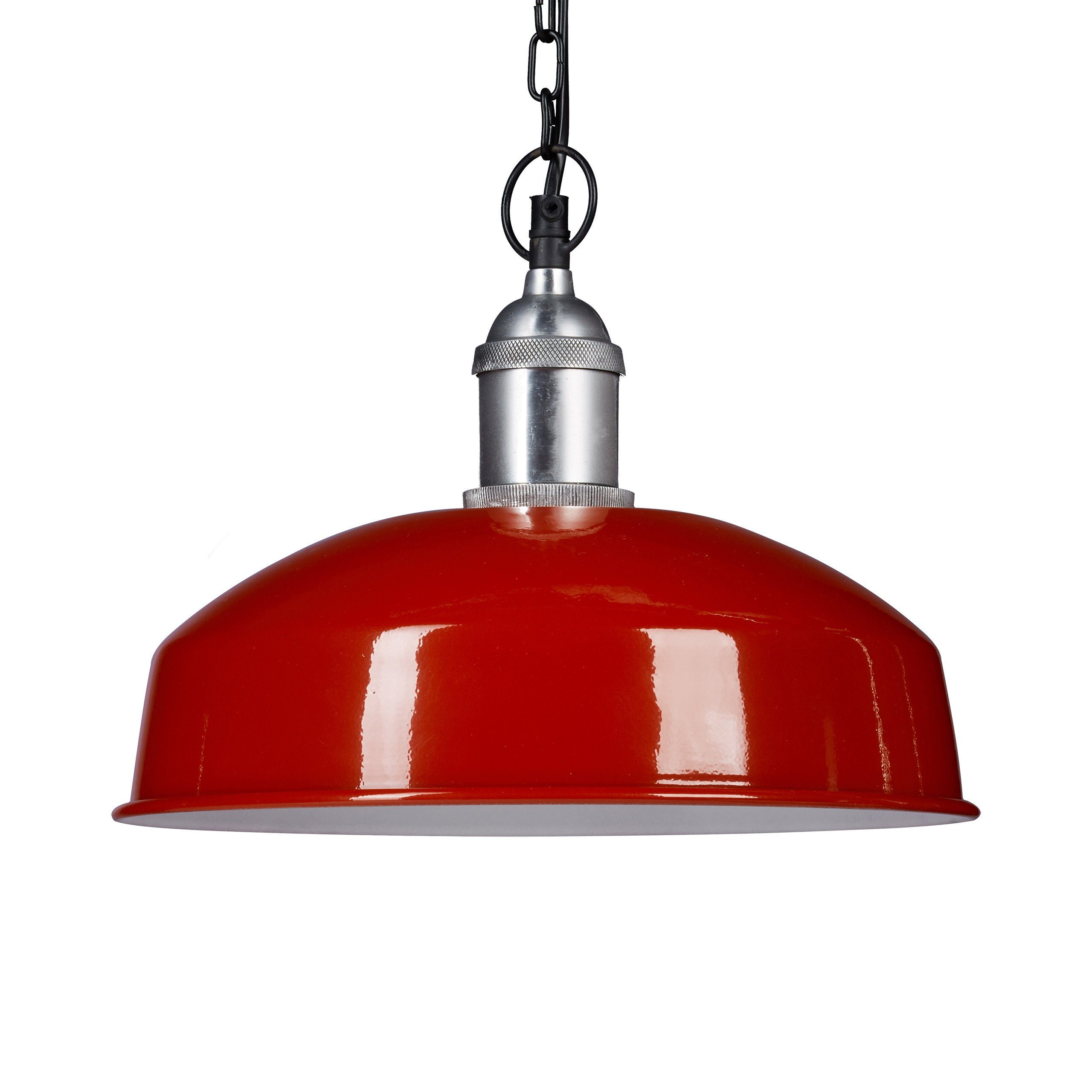 relaxdays Pendelleuchte modern mittelgroß, Rot. Reduzierter Preis € 39,99. Unverbindliche Preisempfehlung € 69,99