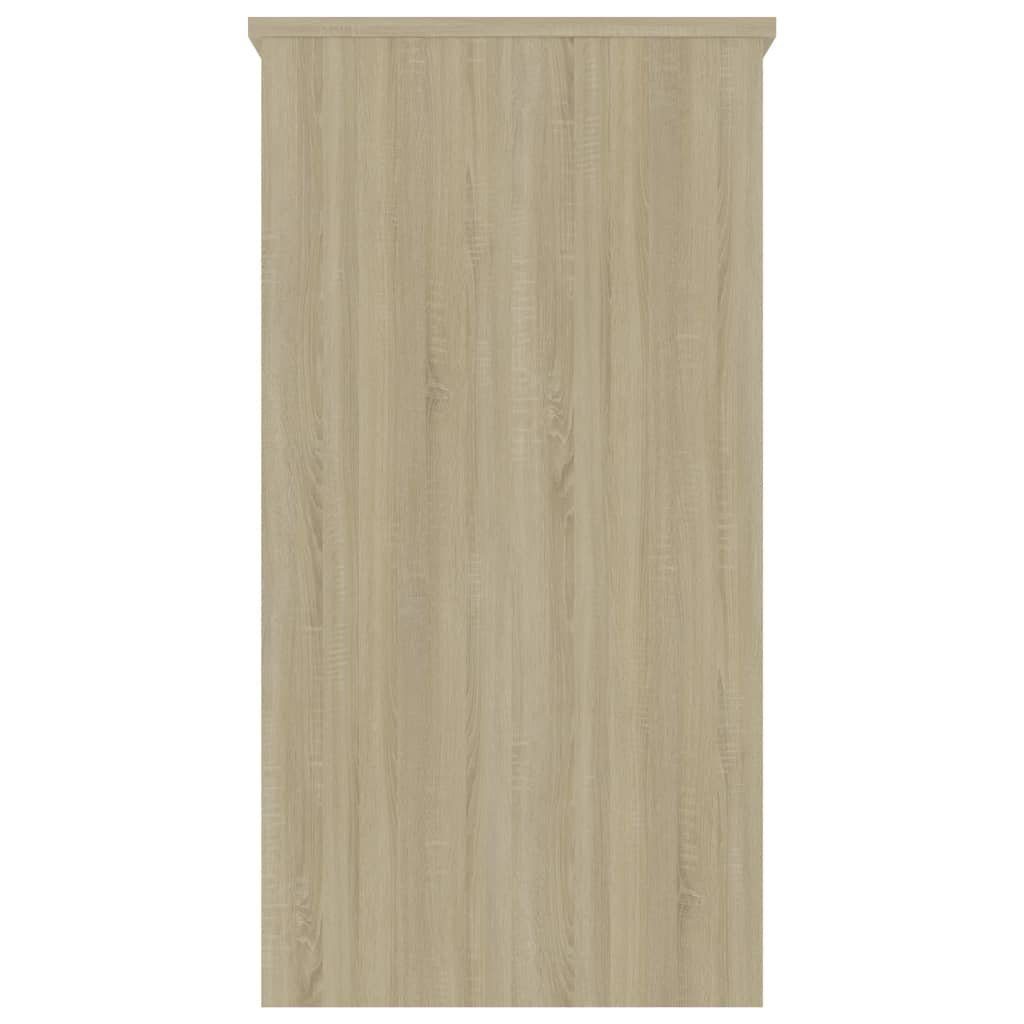 Schreibtisch Eiche Eiche Holzwerkstoff Sonoma cm Sonoma vidaXL 80x40x75 | Schreibtisch Sonoma-Eiche