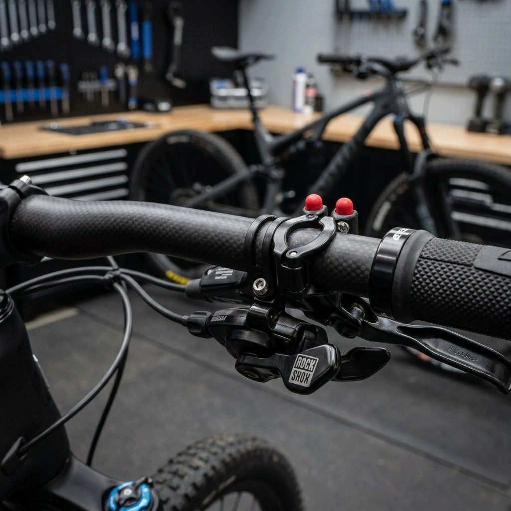 SRAM Fahrradlenker SRAM Matchmaker X Paar schwarz - aufgeräumte Cockpit-Lösung für RockSh