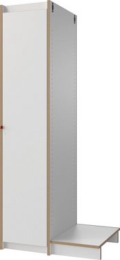 Tojo Mehrzweckschrank steh Set (Set, 3-St) inkl. Kleiderstangen, Breite/Höhe: 115,6/180 cm