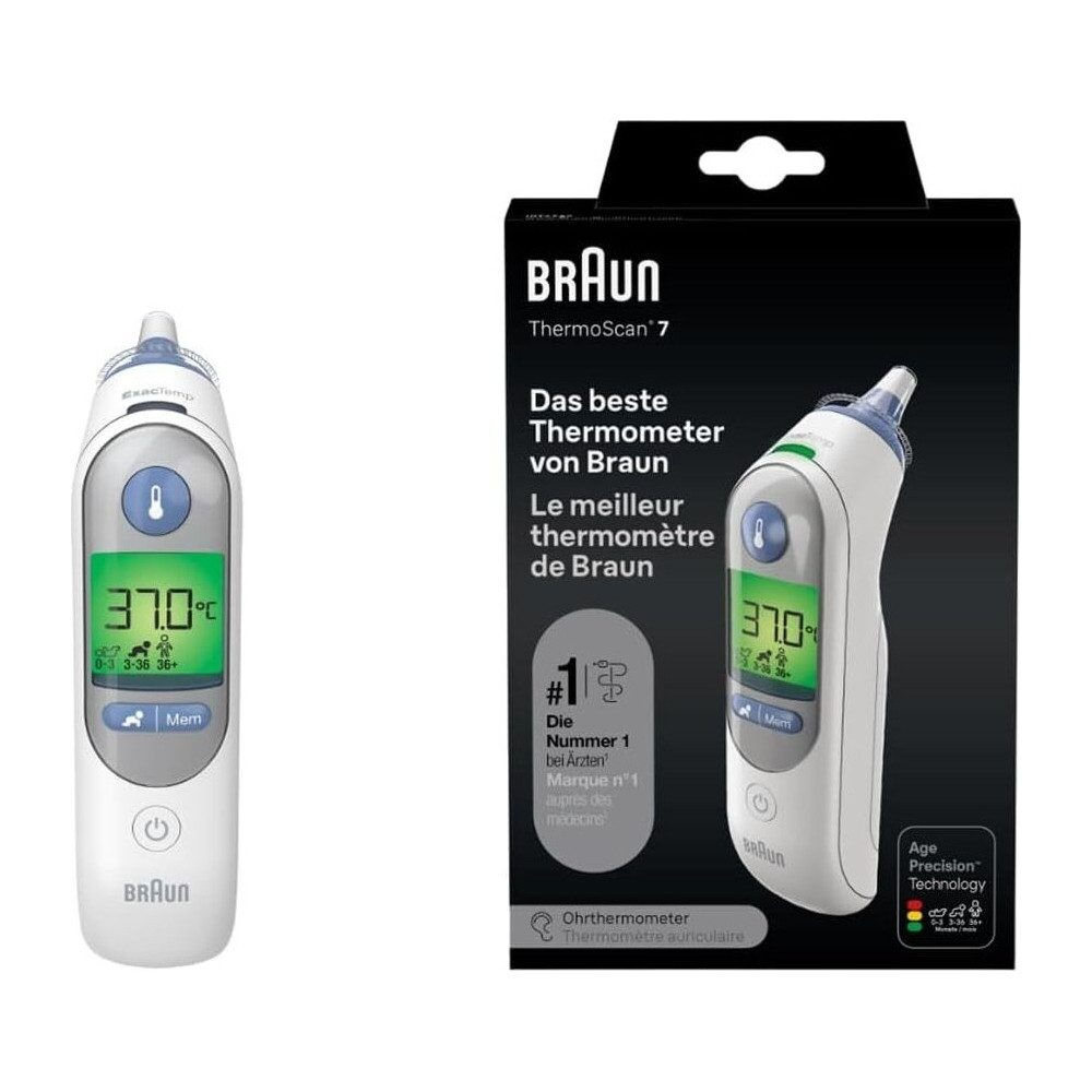Fieberthermometer Braun IRT 6520 ThermoScan 7 - Fieberthermometer.