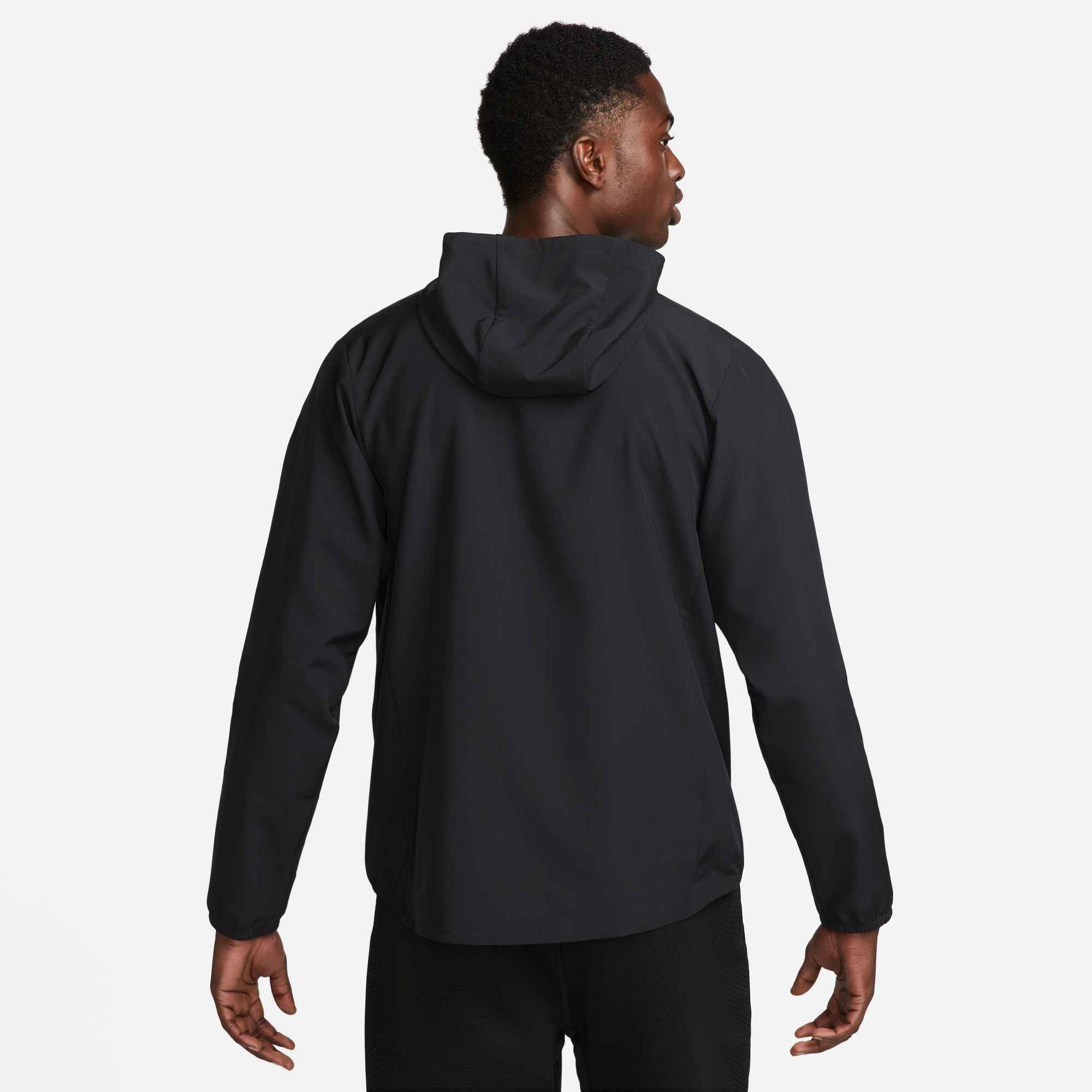 Nike Trainingsjacke M NK DF FORM HD JKT mit Eingrifftaschen, wasserabweisend, windabweisend, aus Polyester