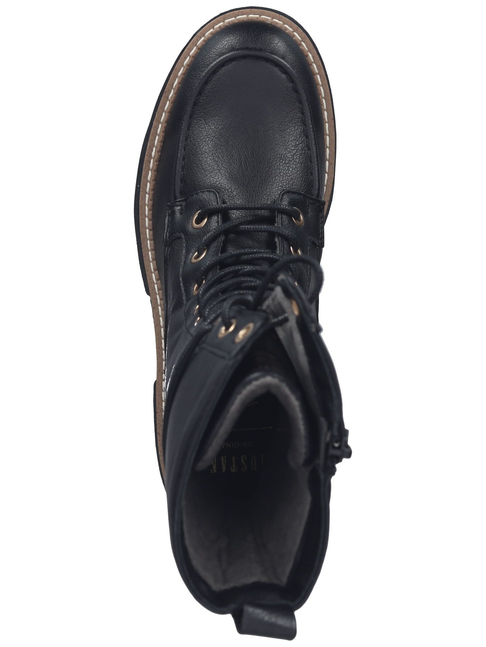 Mustang Shoes Mustang Shoes Stiefel Lederimitat Schnürstiefelette