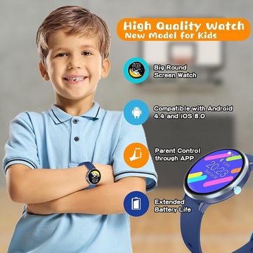 DIGEEHOT Fur kinder Fitness Tracker IP68 Wasserdichter Aktivitätstracker Smartwatch (Android iOS), Sportmodi Schrittzähler Herzfrequenzmesser Geschenke für Jugendliche