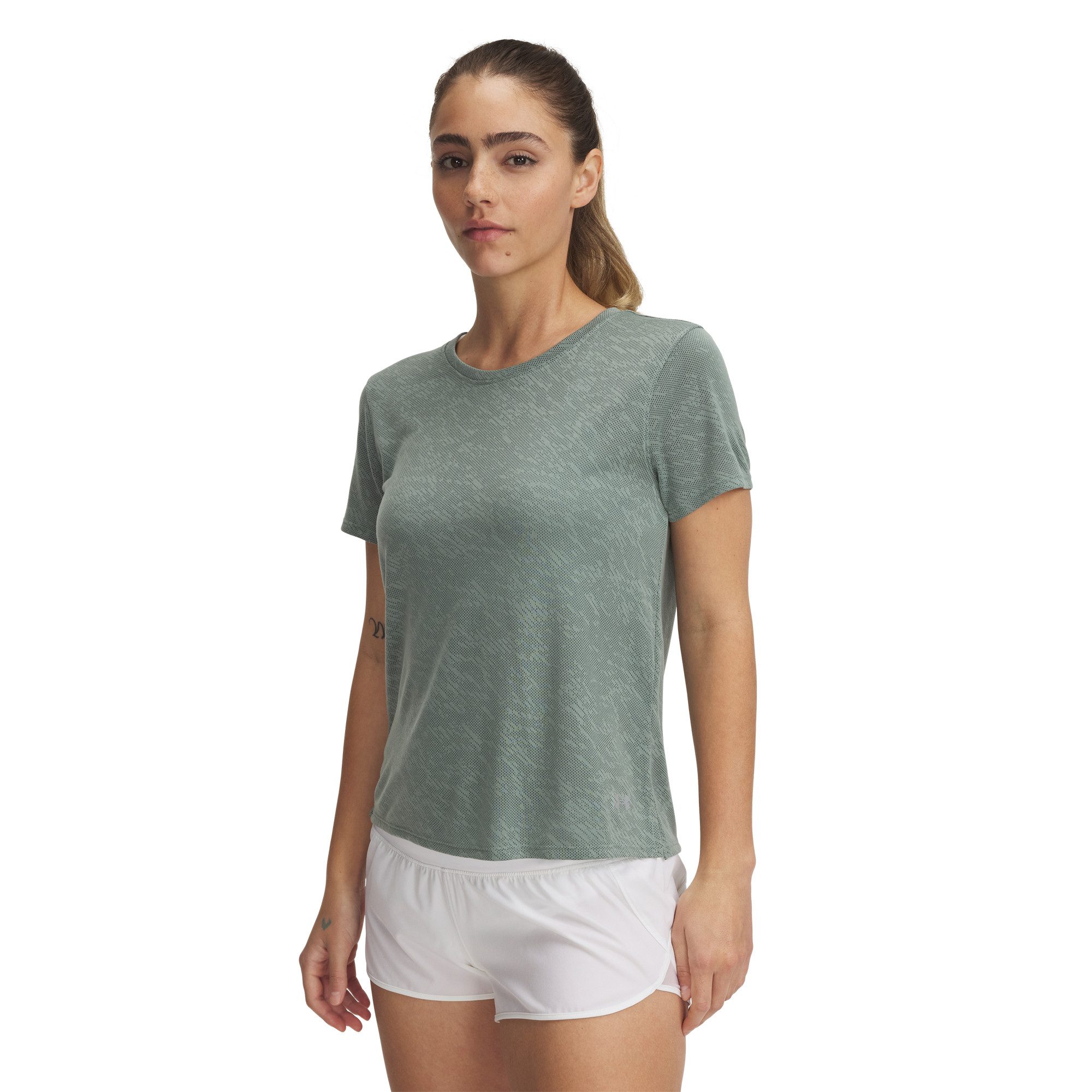 T-Shirt Under Armour Damen T-Shirt Launch Camo 1386337