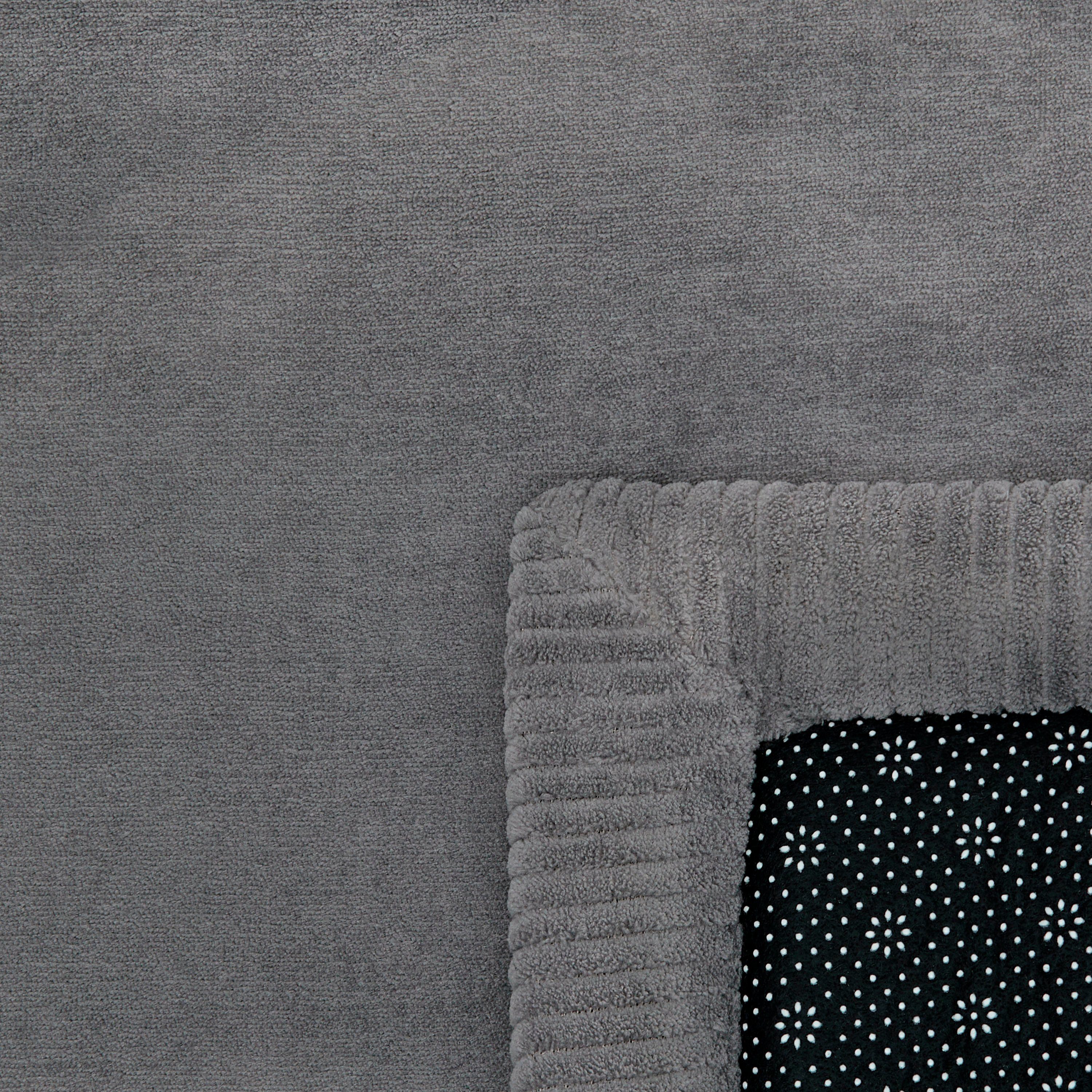 Paco Home Teppich Tatami 475, rechteckig, Höhe: 24 mm, Kurzflor, Uni-Farben, mit Memory Foam, waschbar