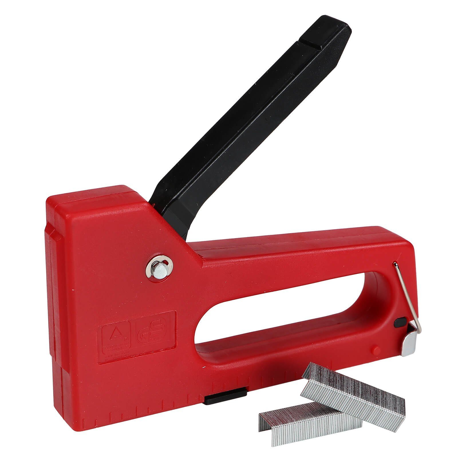 Task Handtacker Handtacker 8mm Klammergerät Tacker mit 100 Tackerklammern Typ 53, inkl. 100 8mm Klammern Typ 53