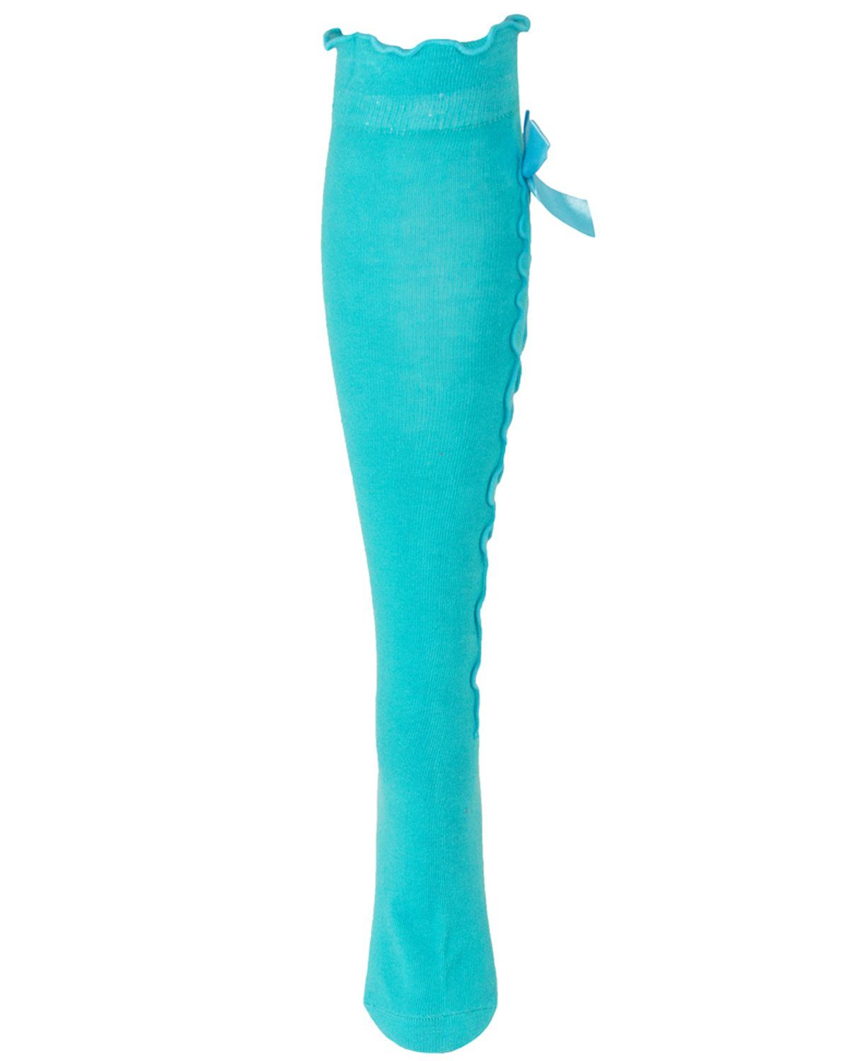 P.S. Schuhmacher Kniestrümpfe Trachten Kniestrümpfe mit Schleife für Damen, Tür
