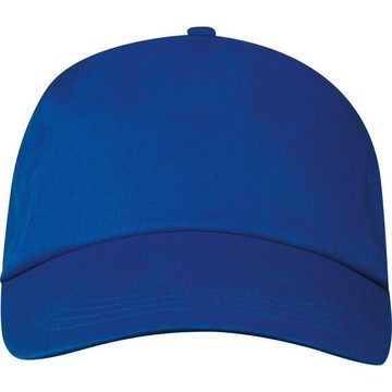 Livepac Office Baseball Cap Baumwoll Basecap 5 Panel / Farbe: blau