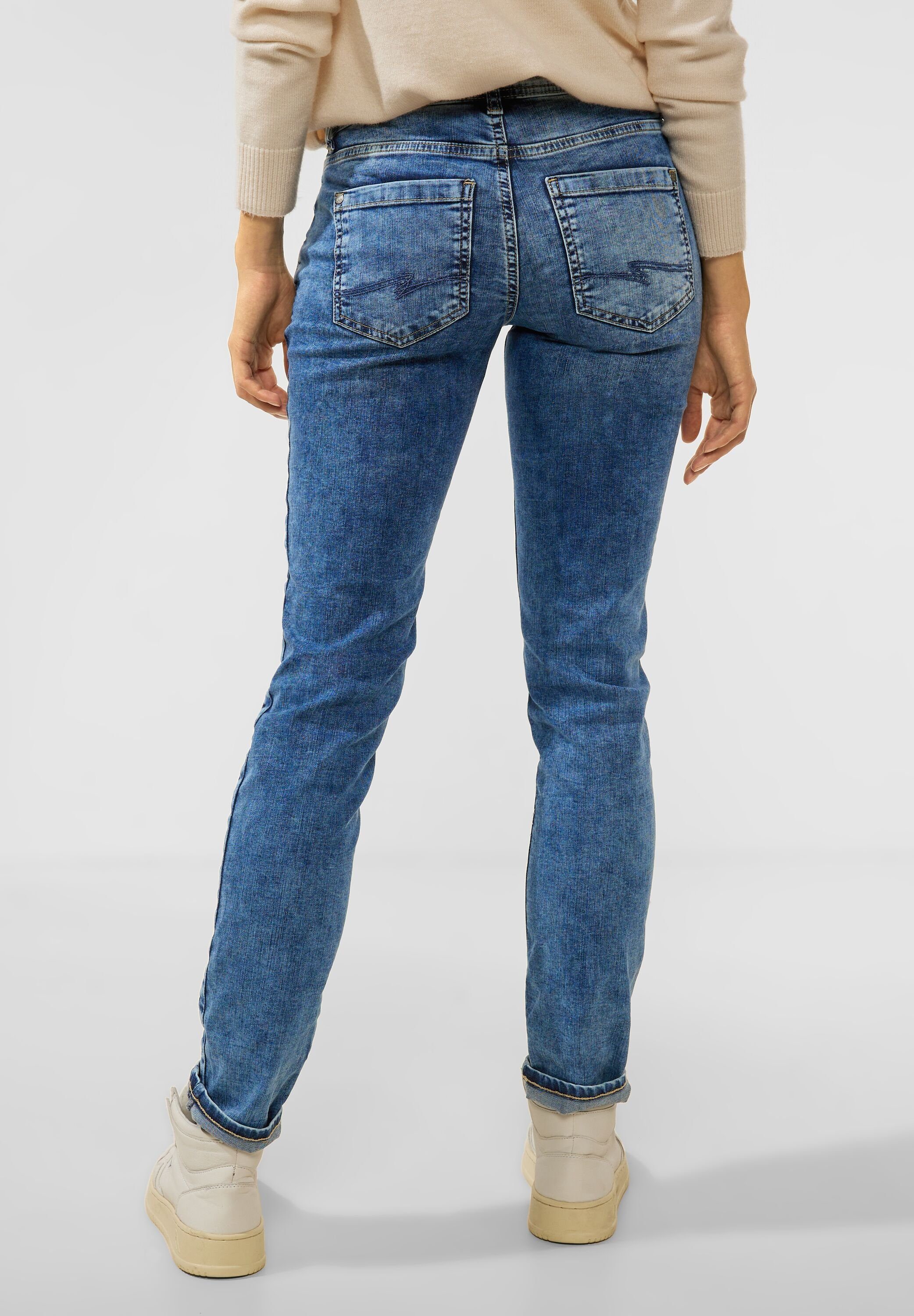 STREET ONE Comfort-fit-Jeans Middle Waist