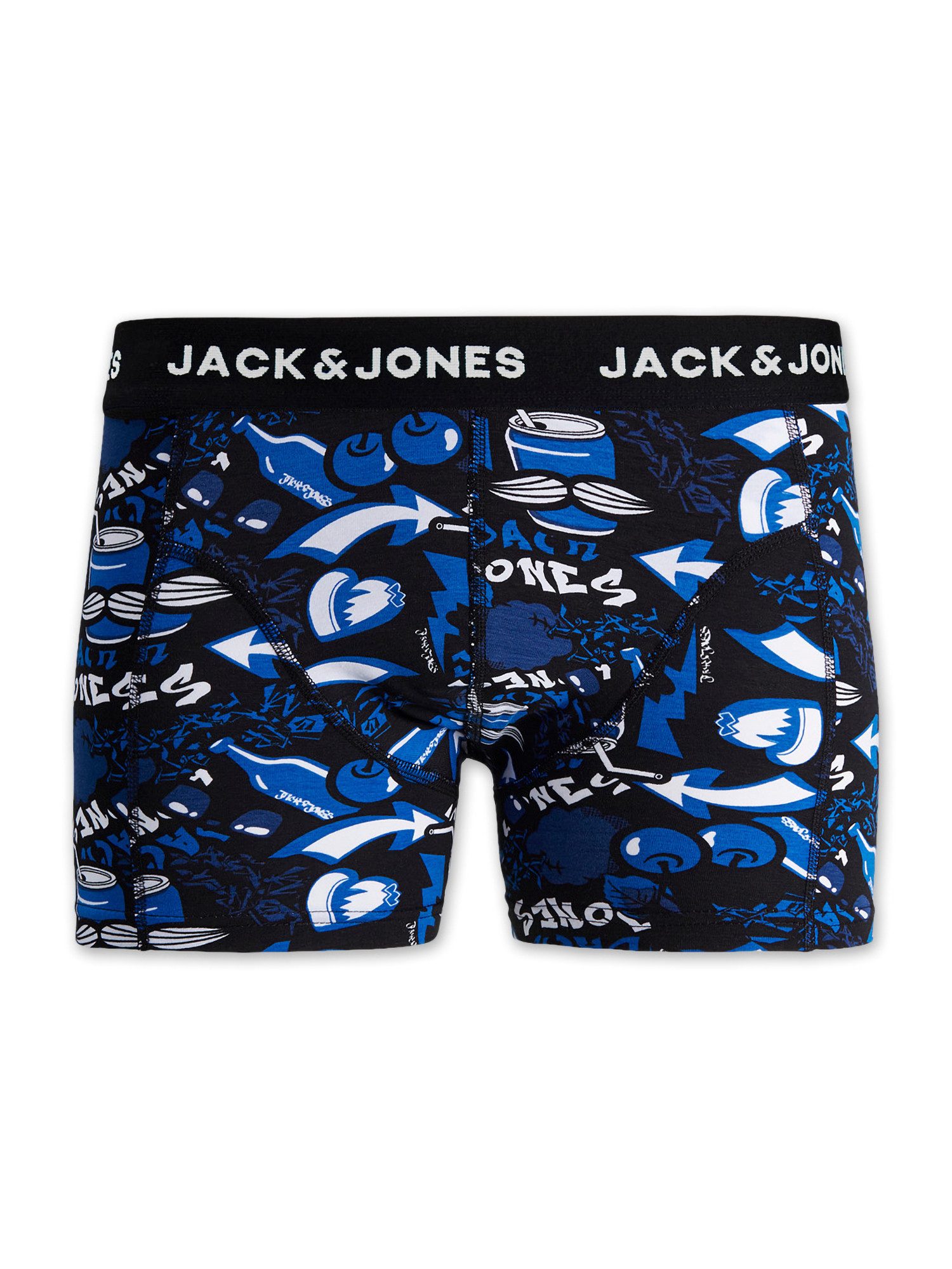 Jack & Jones Boxershorts Jacvel (5-St., 5er Pack) gute Passform durch elastische Baumwollqualität
