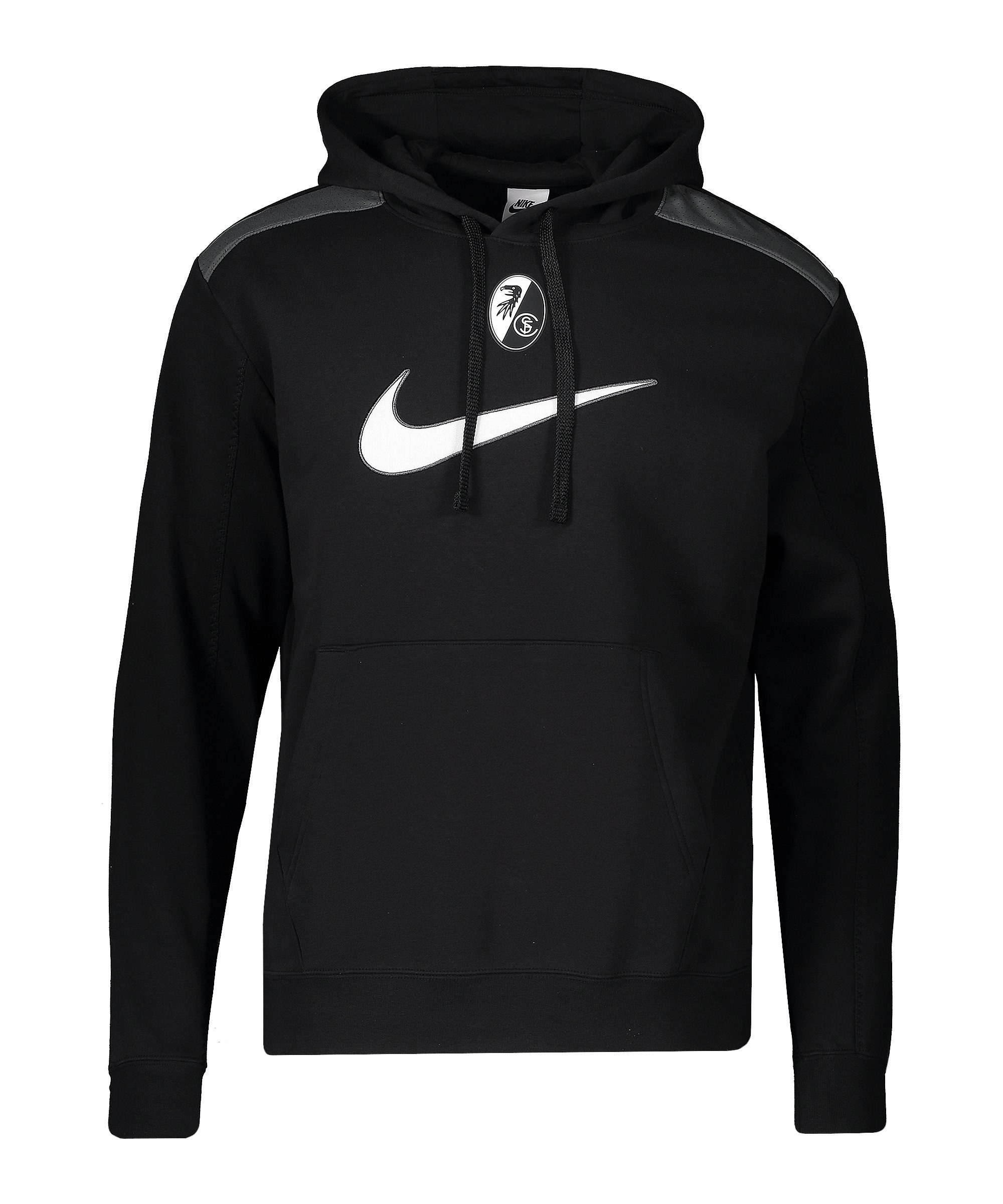 Nike Sweatshirt Nike Performance SC Freiburg NSW Swoosh Hoody Baumwolle günstig online kaufen