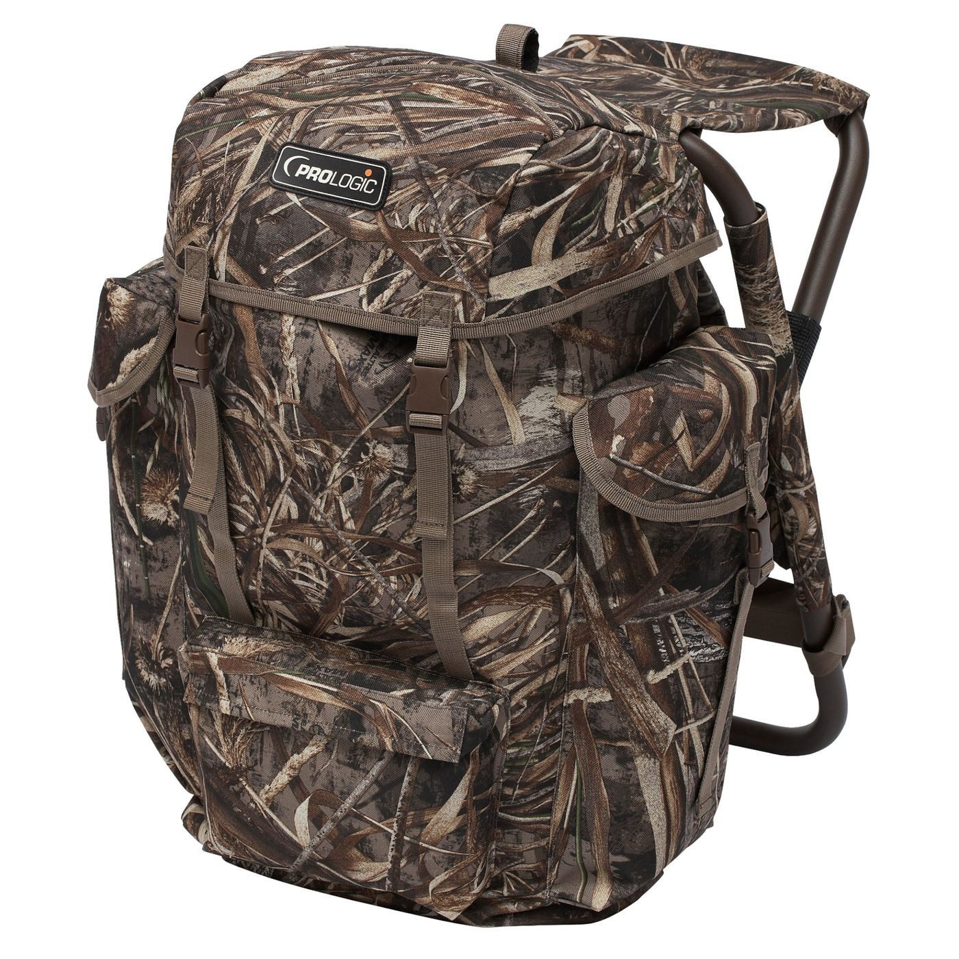 Prologic Angelrucksack Prologic MAX5 HD Backpack Chair - Rucksack mit Stuhl