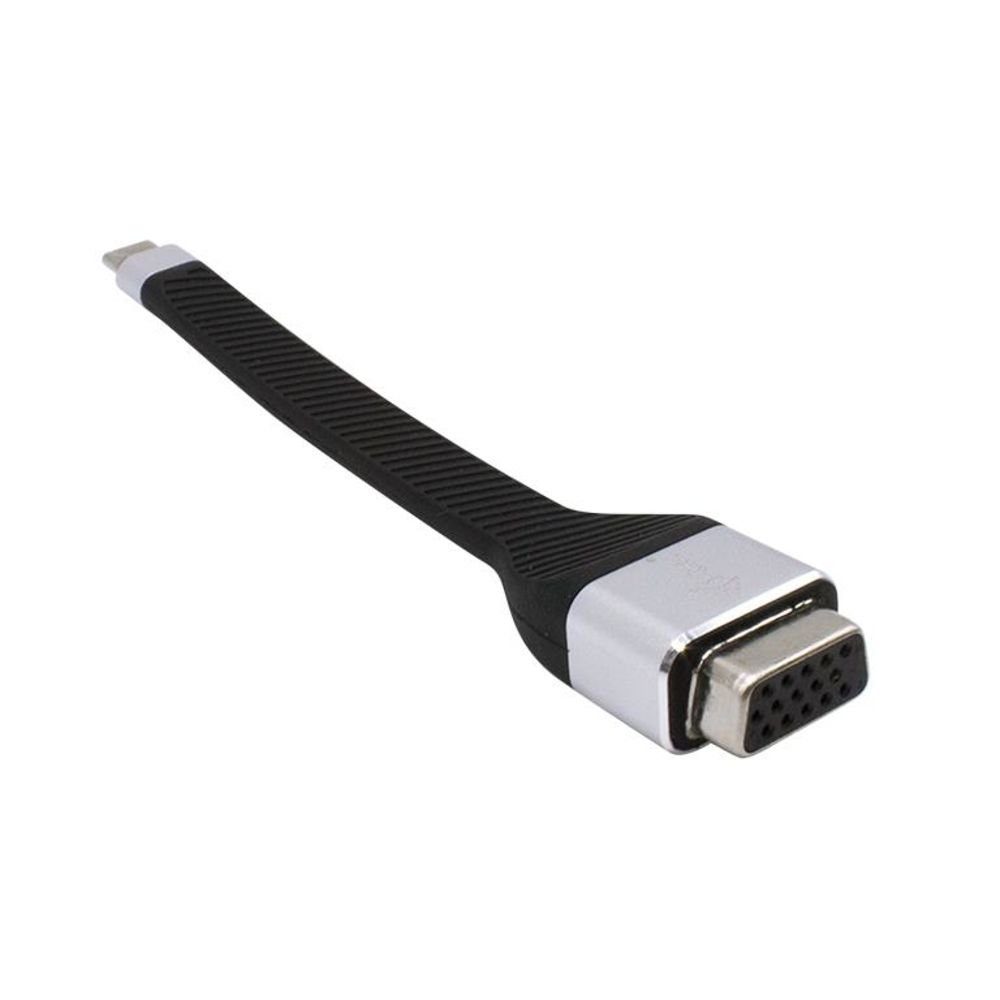 USB-C Flat VGA Adapter Full HD bis zu 1920 x 1080p/60 Hz Video-Adapter