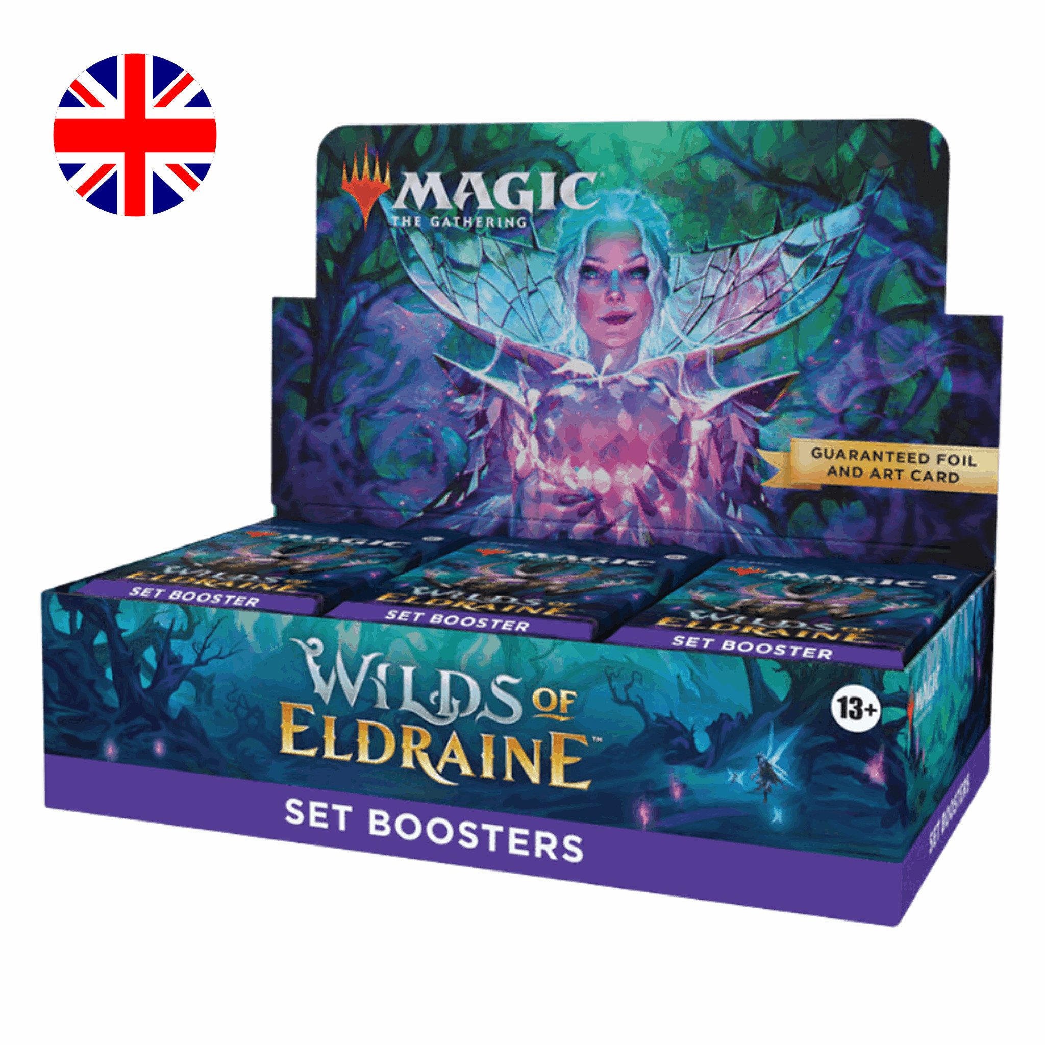 Magic the Gathering Sammelkarte Magic The Gathering Wilds of Eldraine Set Booster Box Englisch