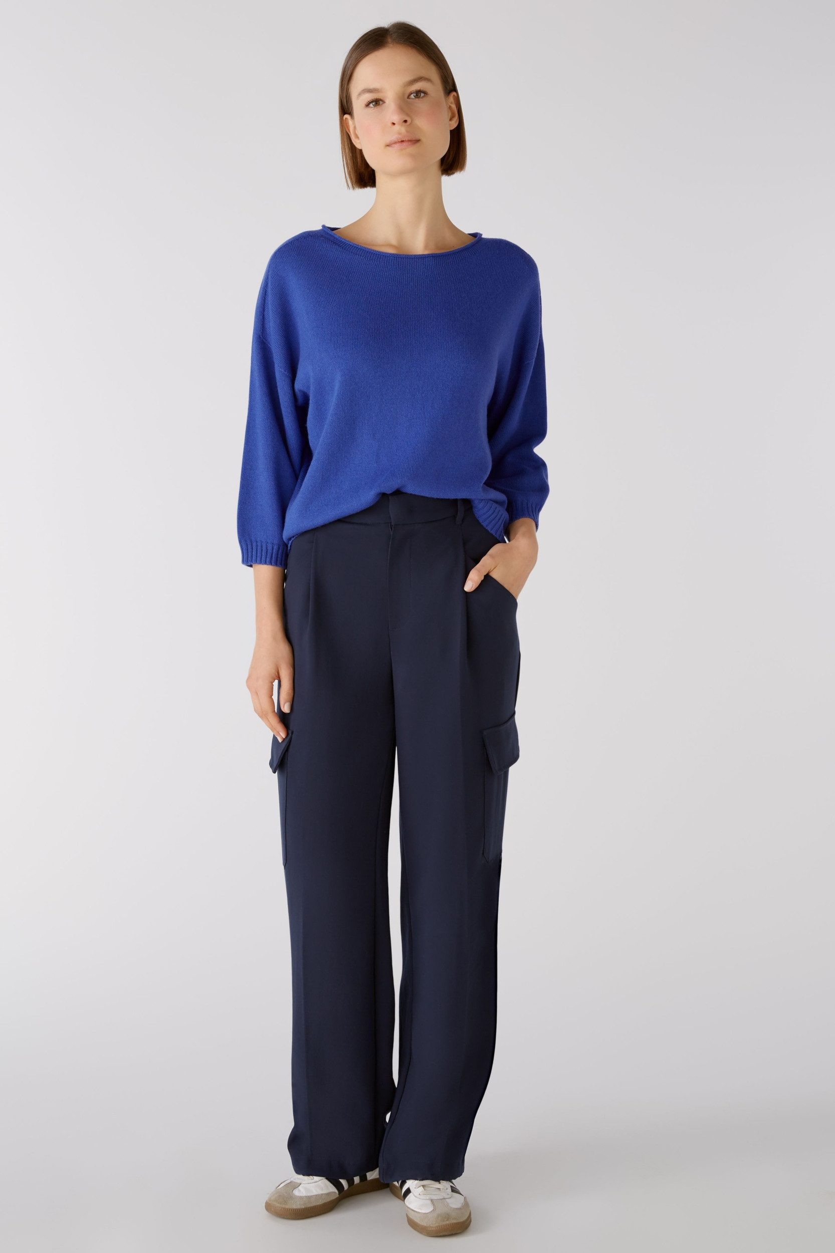 Oui Strickpullover Pullover