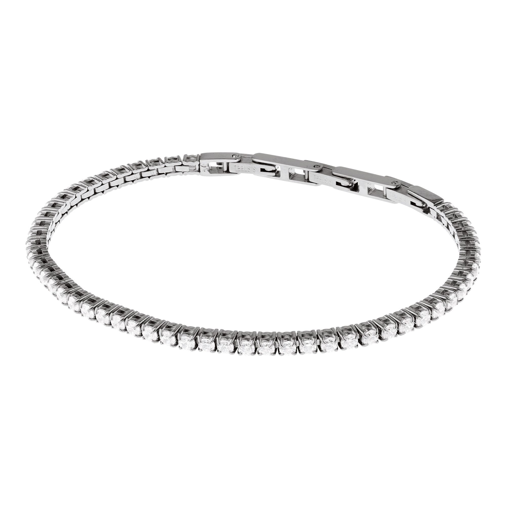 Ernstes Design Armband Tennisarmband Edelstahl A655