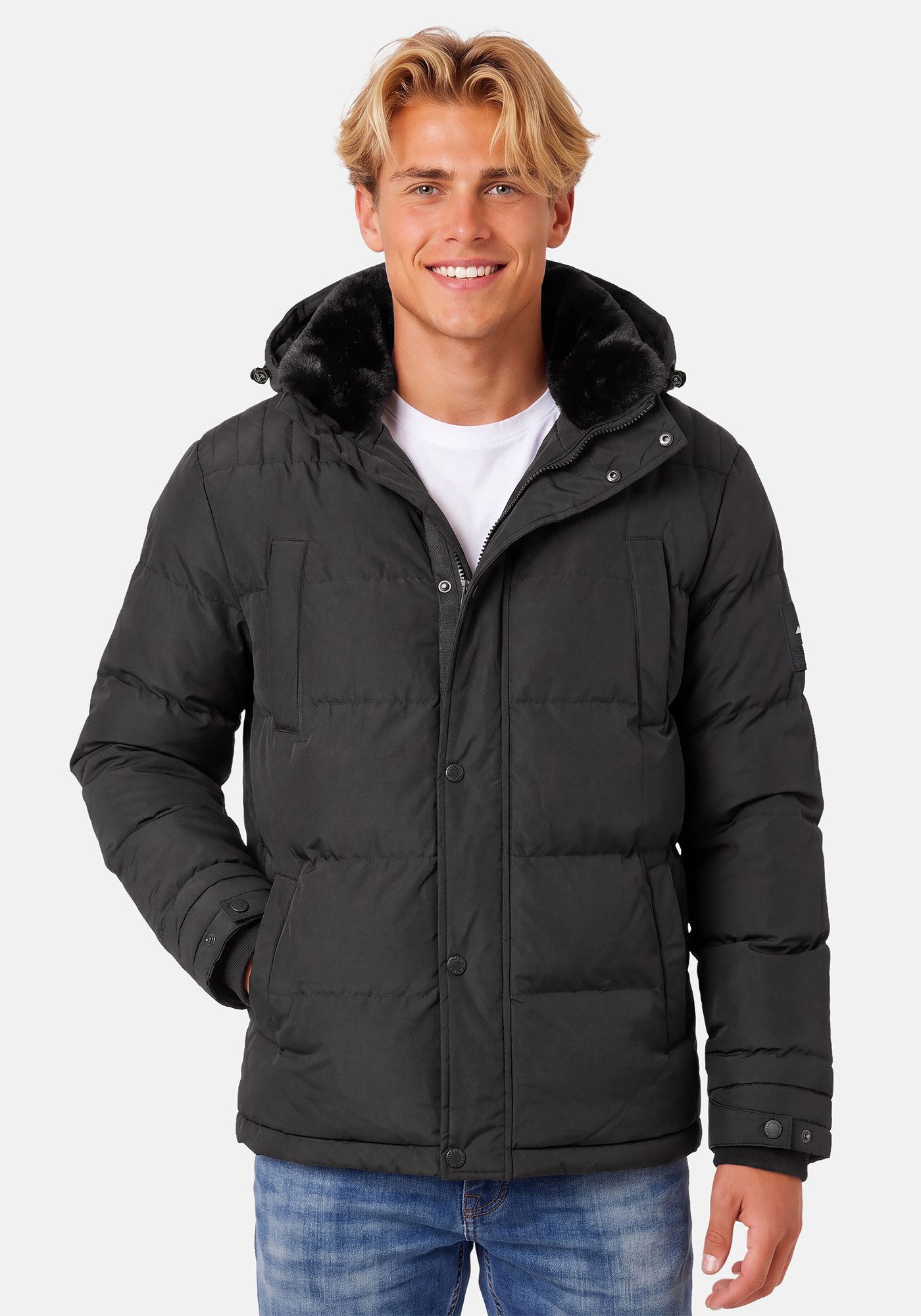 Alessandro Salvarini Winterjacke ASEzkimo mit warmen Teddyfell