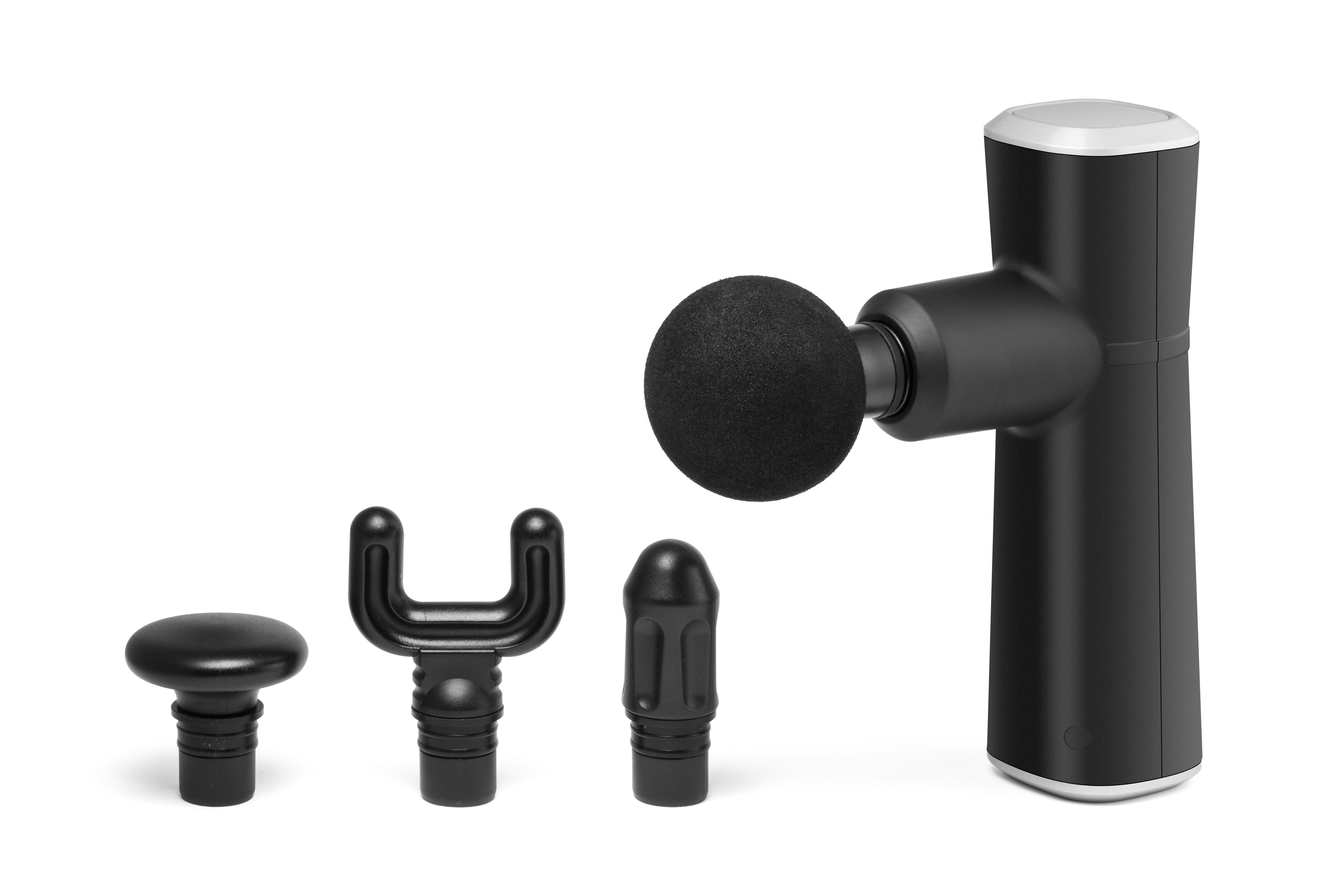 Hâws Massagepistole Mandø 7.4V, ideal für unterwegs, inklusive 4 Aufsätze