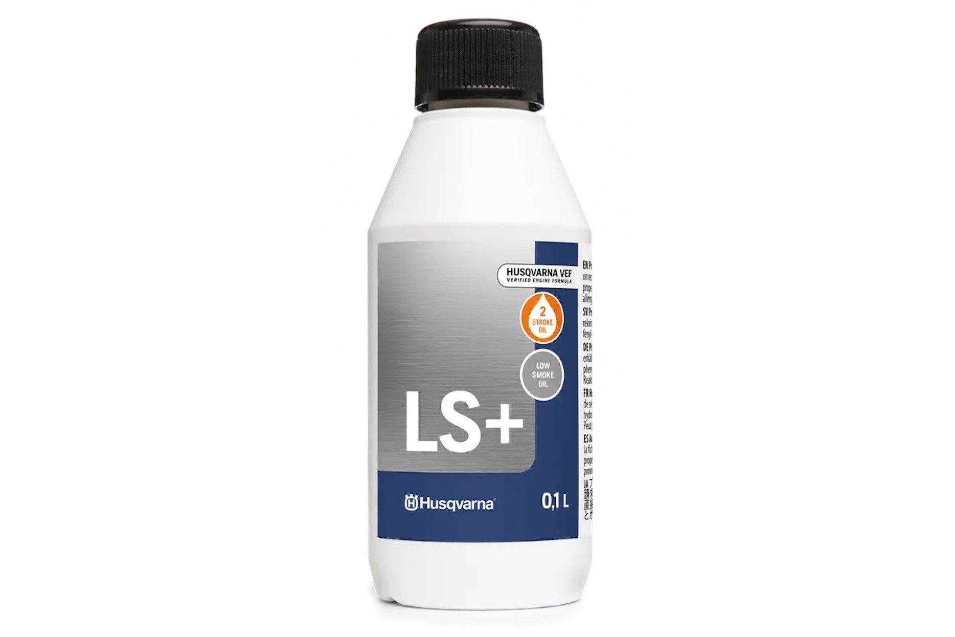 Husqvarna Motoröl Husqvarna LS+ raucharmes 2-Takt Öl 100 ml 578180302, (Packung, 1-tlg., Für 5 L kraftstoff), Rückstandsarm