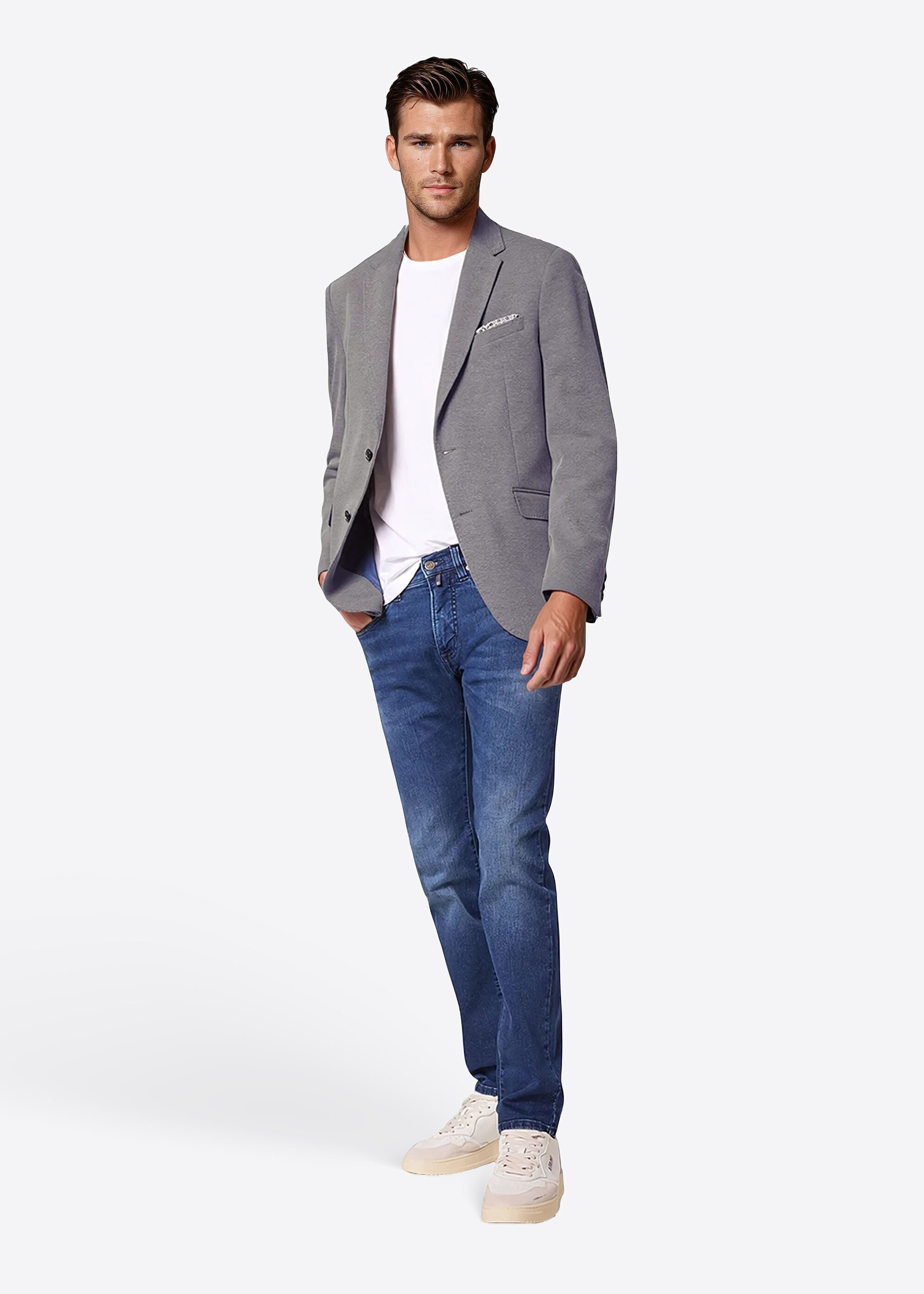 Pierre Cardin Sakko Lucas mit fallendem Revers