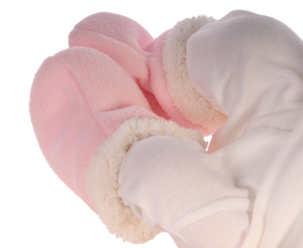 Füßlinge Baby Fleece Schuhe warme Baby Hüttenschuhe ab 0Mon weich, warm mit Reißverschluss