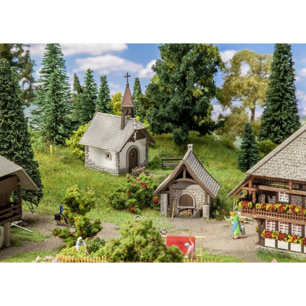 Modelleisenbahn-Gebäude H0 Hofkapelle und Backhaus