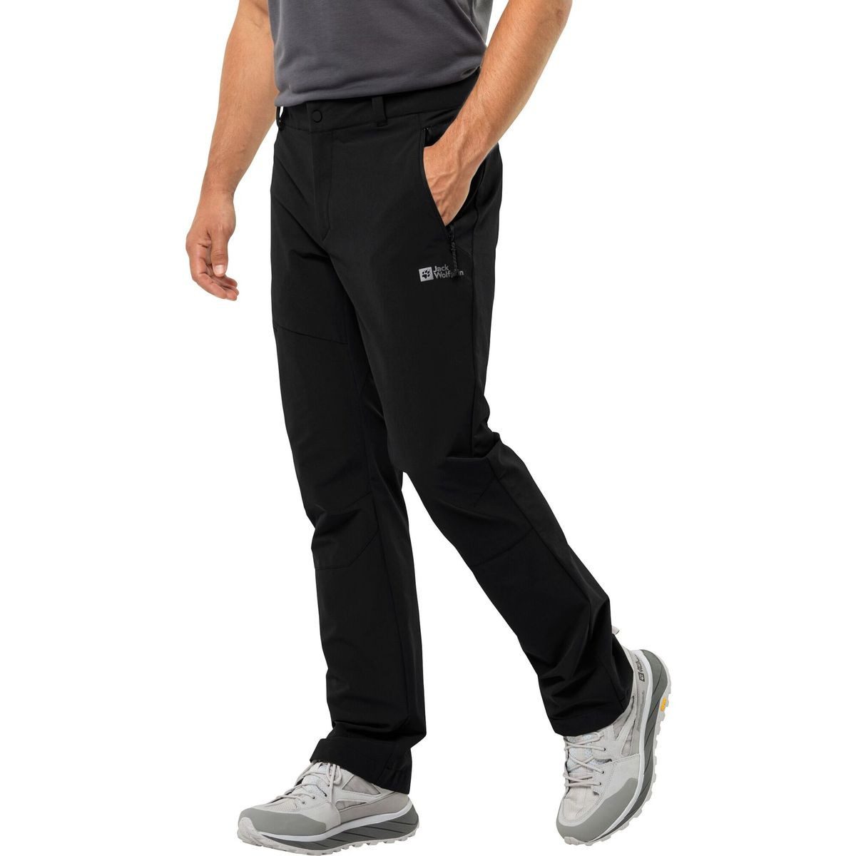 Jack Wolfskin Outdoorhose Holdsteig Pants M Winddichte Wanderhose für Herren mit optimaler Bewegungsfreiheit und