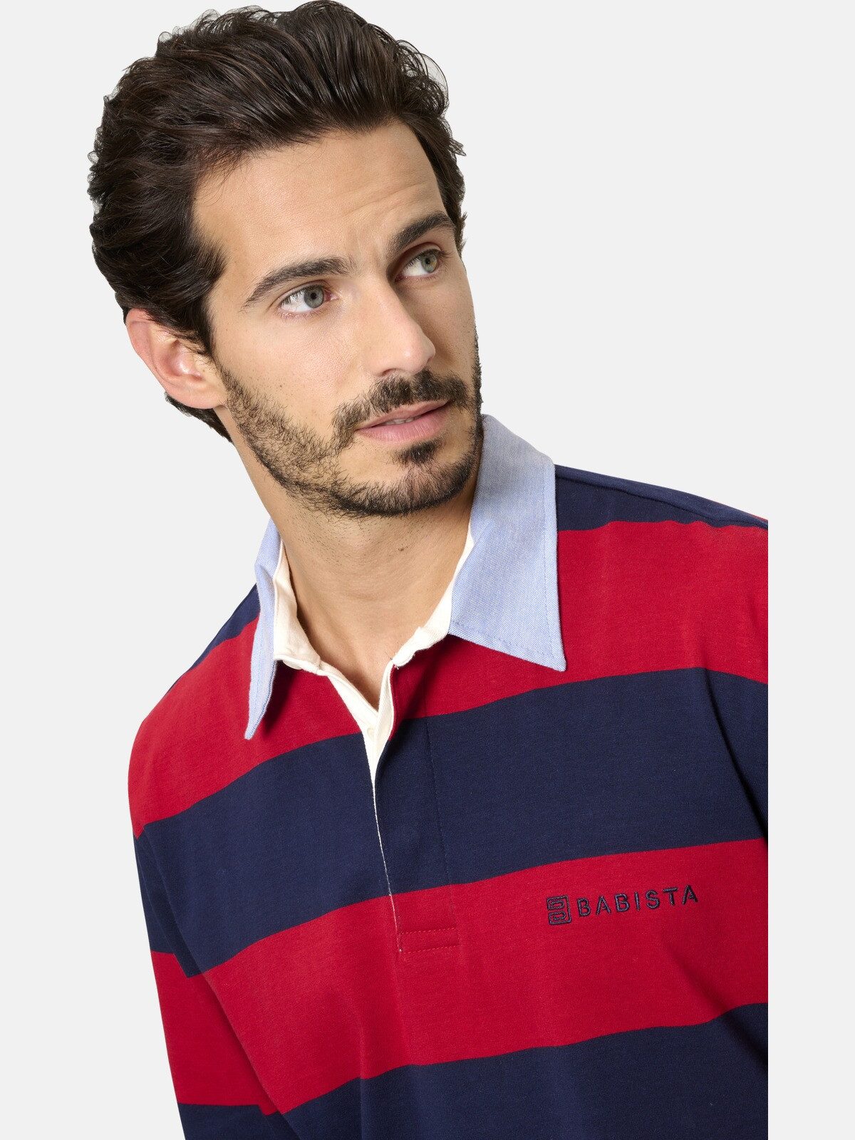 Babista Sweatshirt VIORENTO mit verdecktem Knopfverschluss