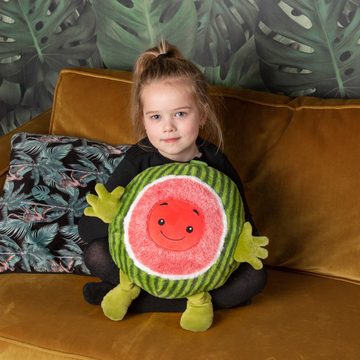 soma Kuscheltier Wassermelone, Handwärmer 35 cm x 35 cm x 35 cm Kuschelwarmies Kus (1-St), Super weicher Plüsch Stofftier Kuscheltier für Kinder zum spielen