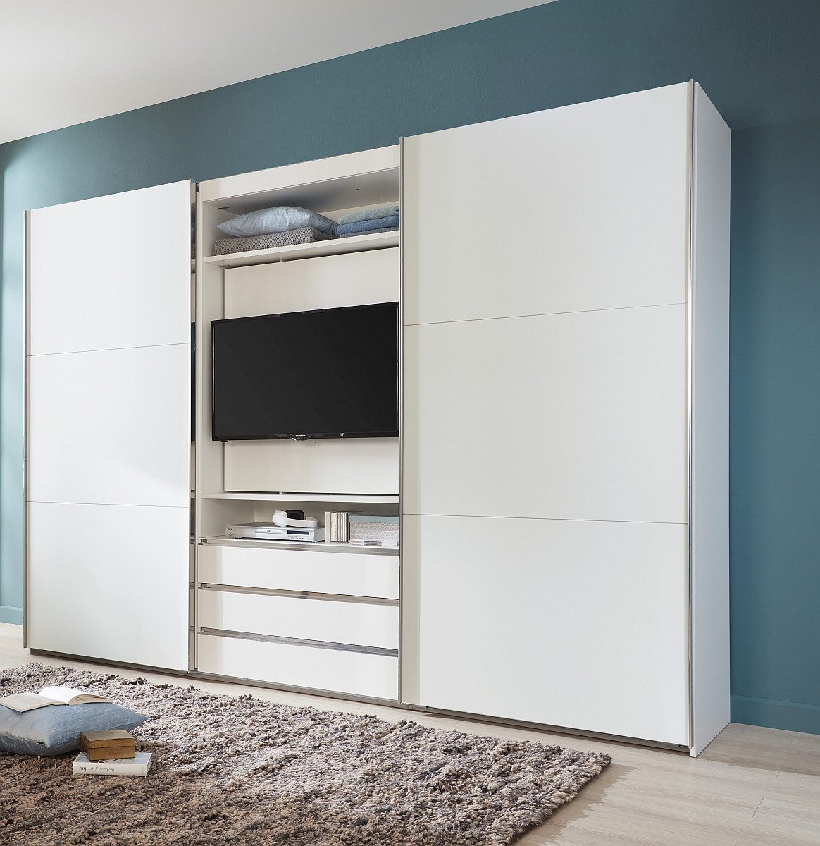 Wimex Schwebetürenschrank Funktions-TV-Schwebetürenschrank MAGIC