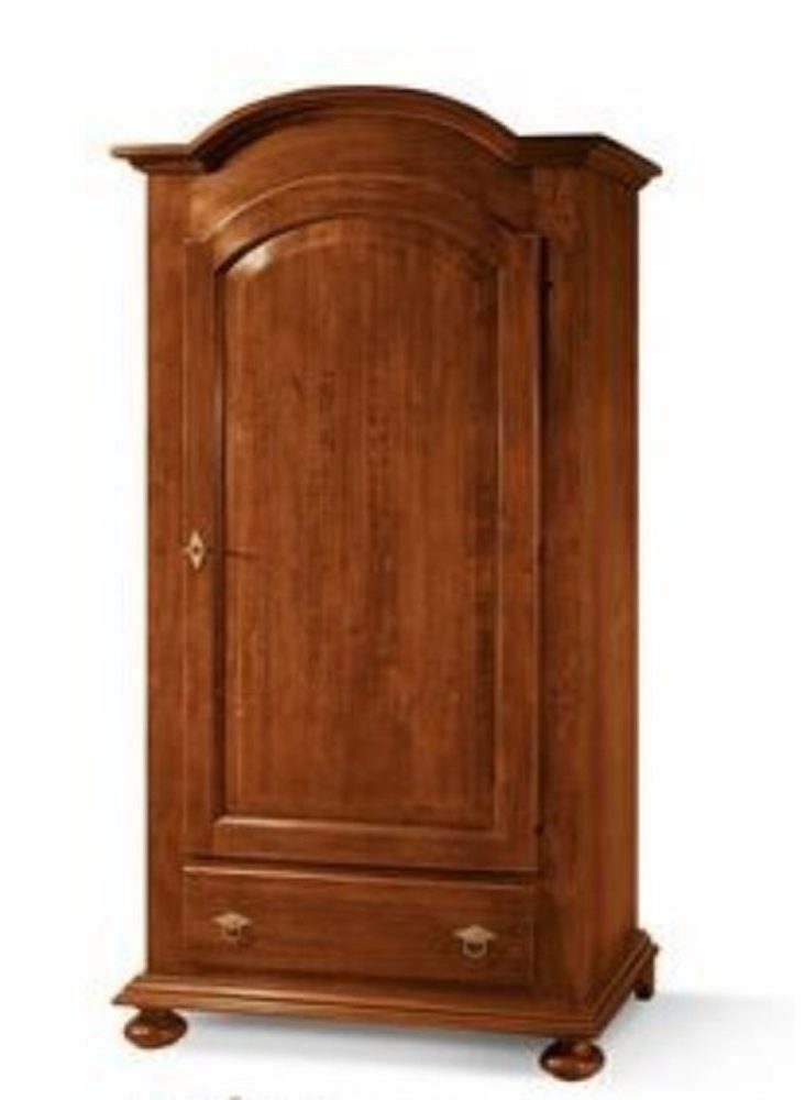 Xlmoebel Kleiderschrank Brauner Holzschrank für das Schlafzimmer mit viel Stauraum (Kleiderschrank) Hergestellt in Europa