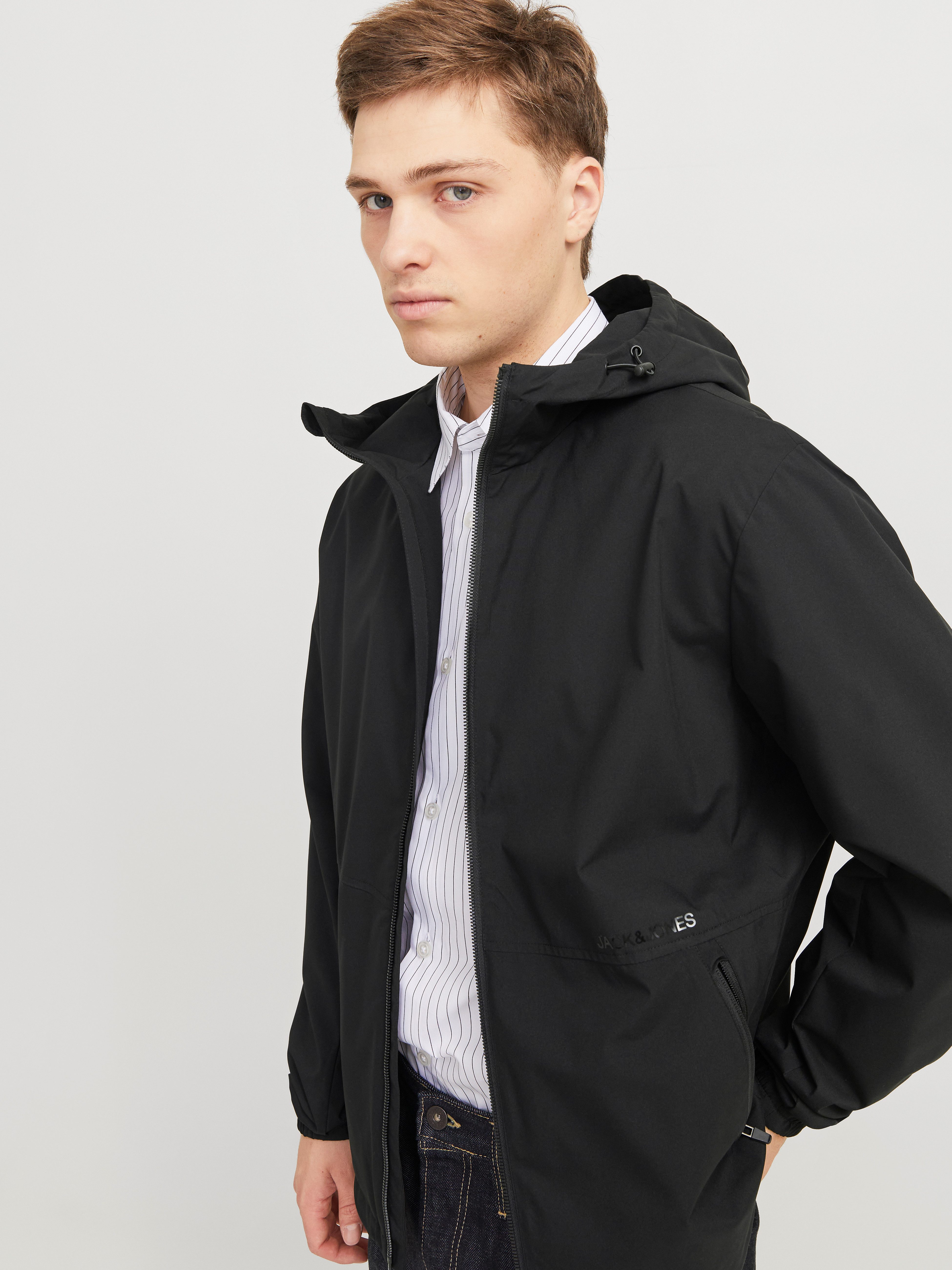 Jack & Jones Outdoorjacke JJEURBAN Jacke mit Kapuze, elastischem Bund und T günstig online kaufen