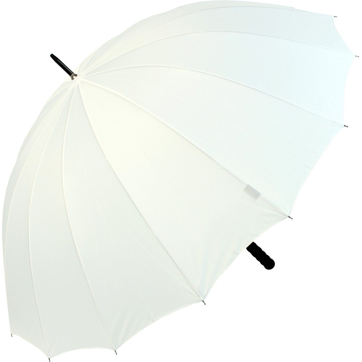 iX-brella Stockregenschirm XXL 130 cm Durchmesser Golf-Partnerschirm, 16-teiliges Dach, mit leichtem Fiberglasgestell