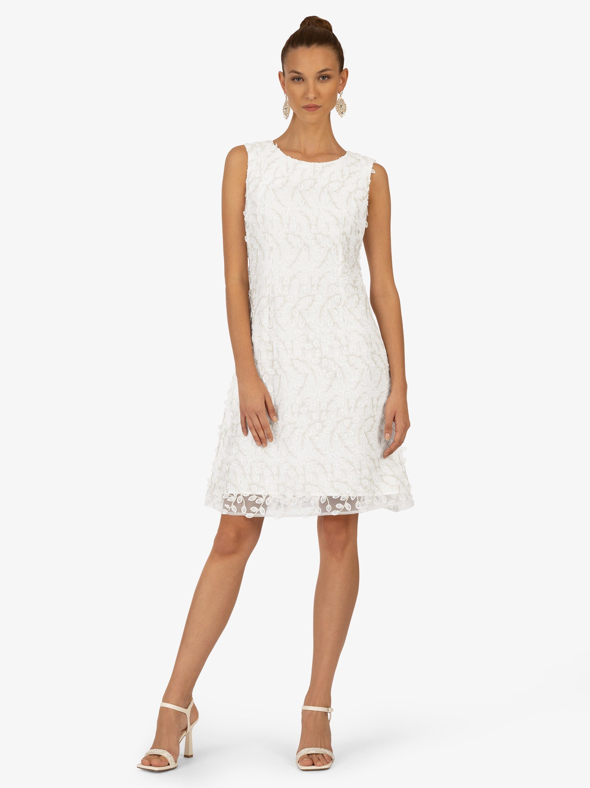 Kraimod Abendkleid mit Rundhalsausschnitt vorne