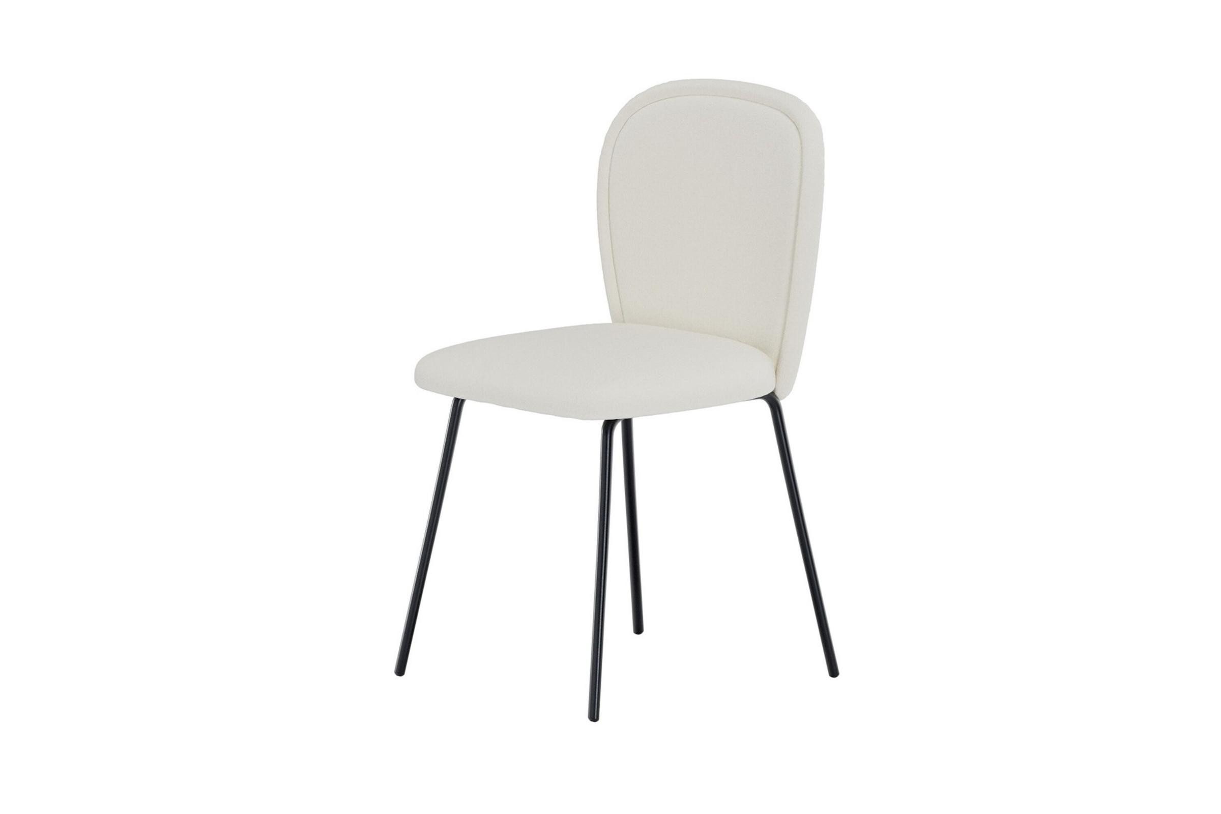Venture Home Esszimmerstuhl 2er Set Carl Esszimmerstuhl Velours beige. (2 St)