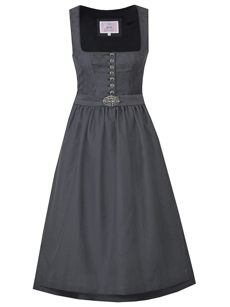 MarJo Dirndl Dirndl Otterfing 75cm Länge asphalt günstig online kaufen